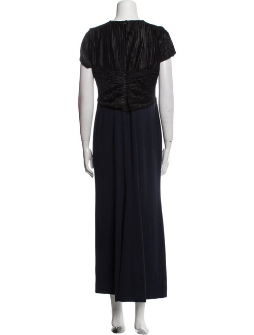 Galvan London V-Neck Long Dress