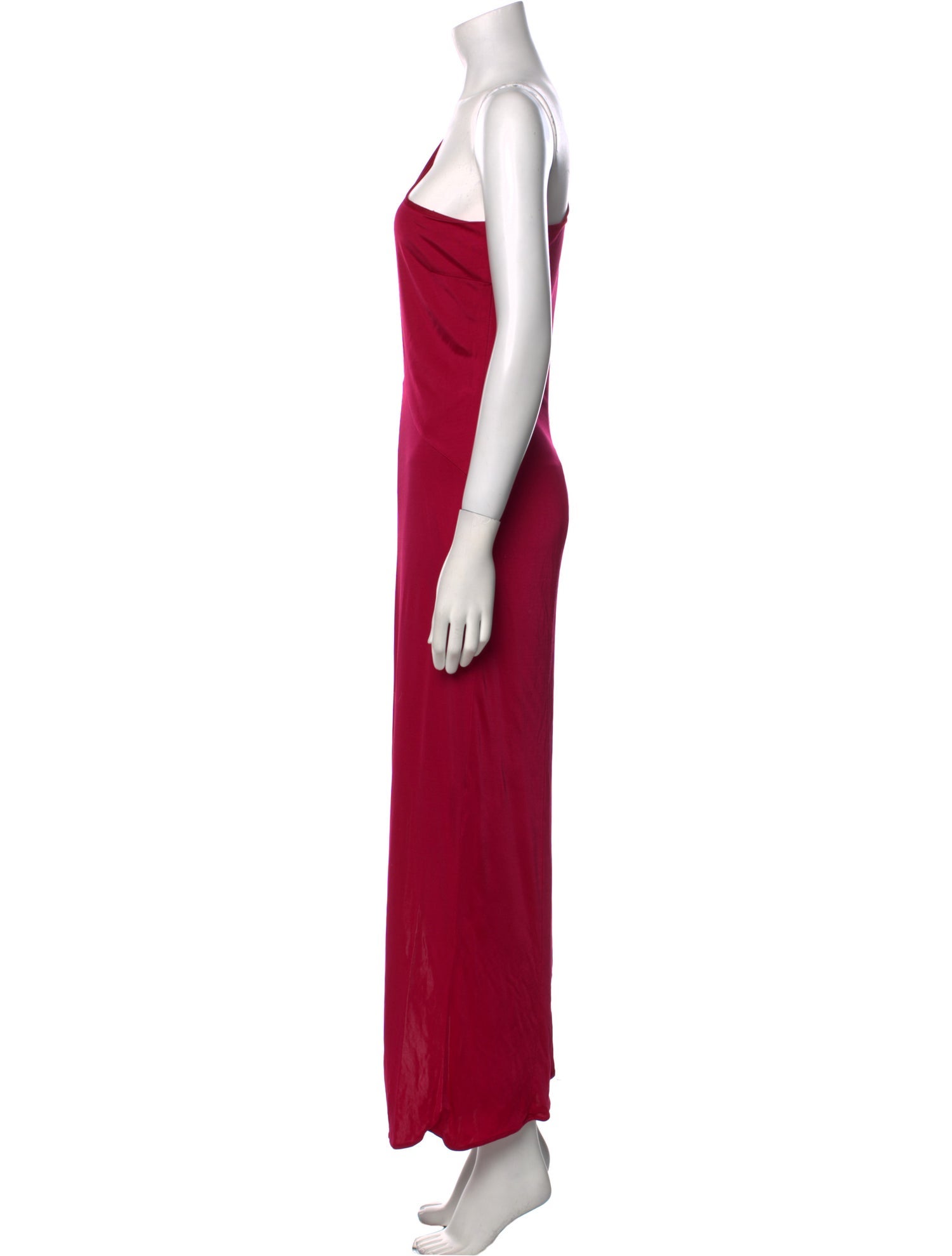 Galvan London One-Shoulder Long Dress