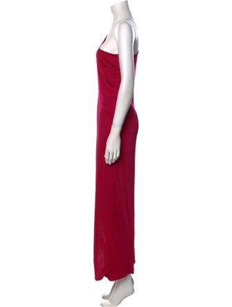Galvan London One-Shoulder Long Dress