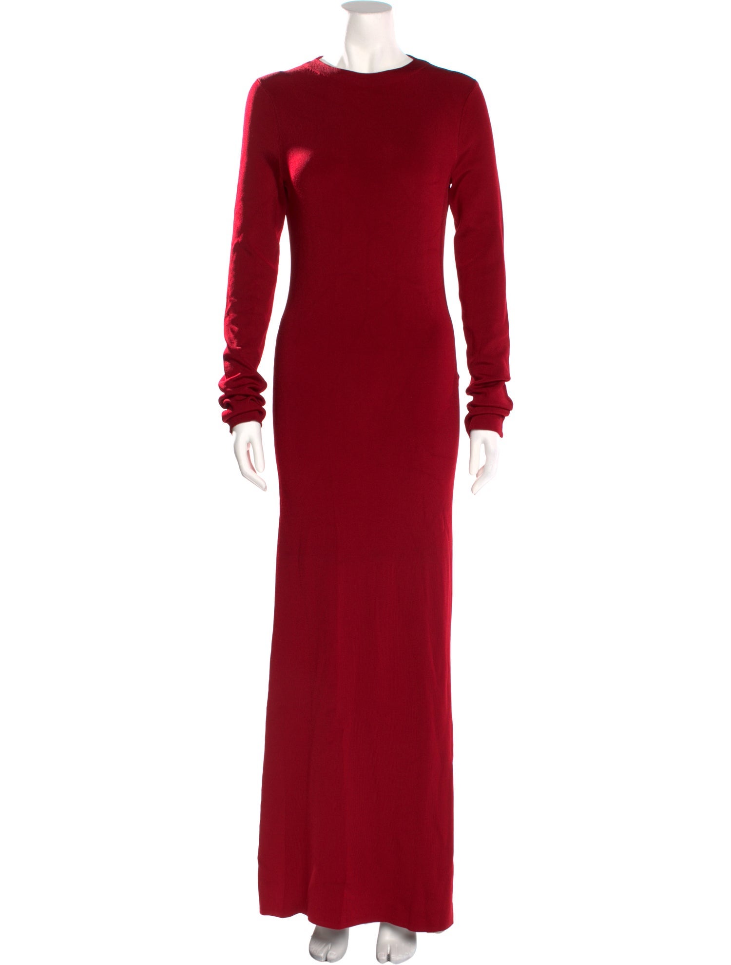 Galvan London Crew Neck Long Dress