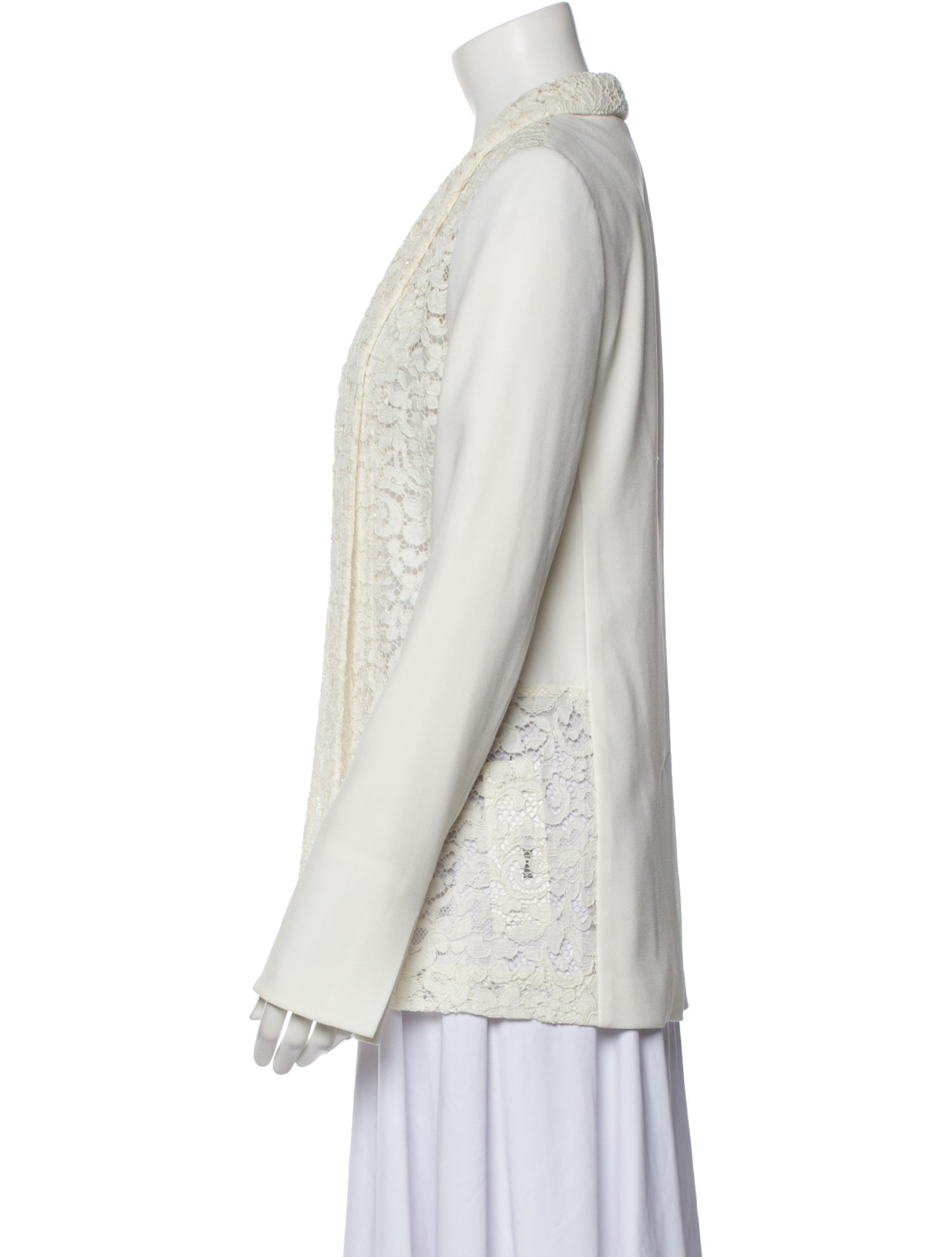 Galvan London Lace Pattern Evening Jacket
