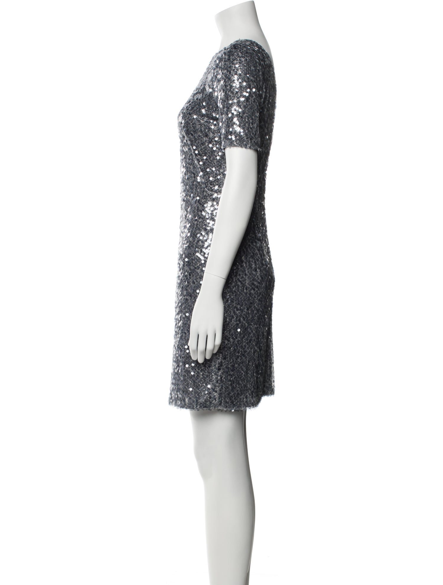 Galvan London Bateau Neckline Mini Dress w/ Tags
