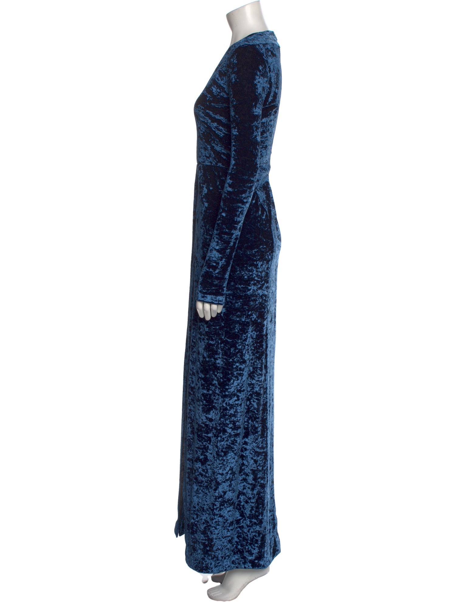 Galvan London Animal Print Long Dress