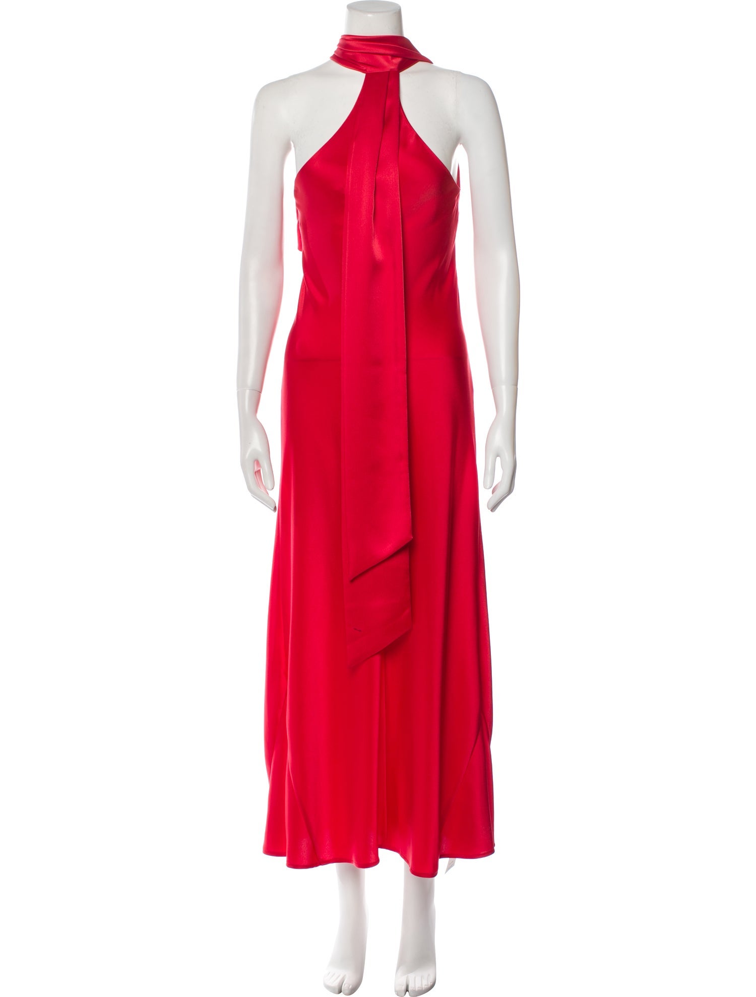 Galvan London Halterneck Long Dress