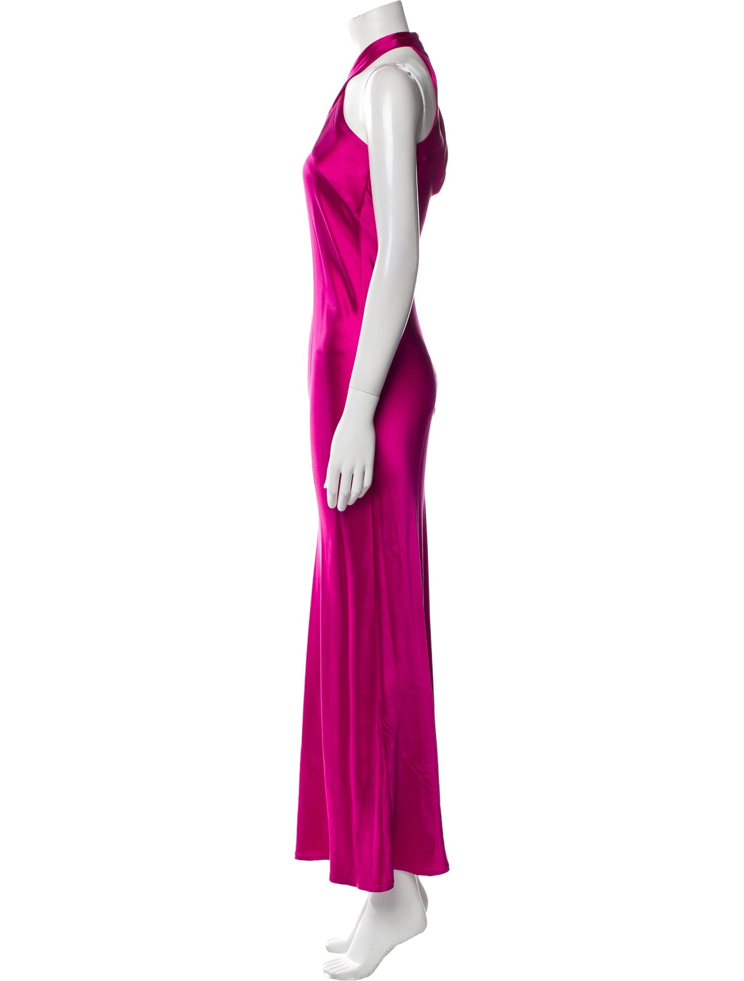 Galvan London Silk Long Dress
