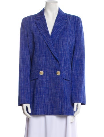 Galvan London Jackets Plaid Print Blazer S