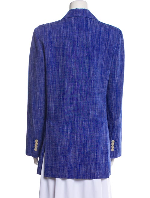 Galvan London Plaid Print Blazer