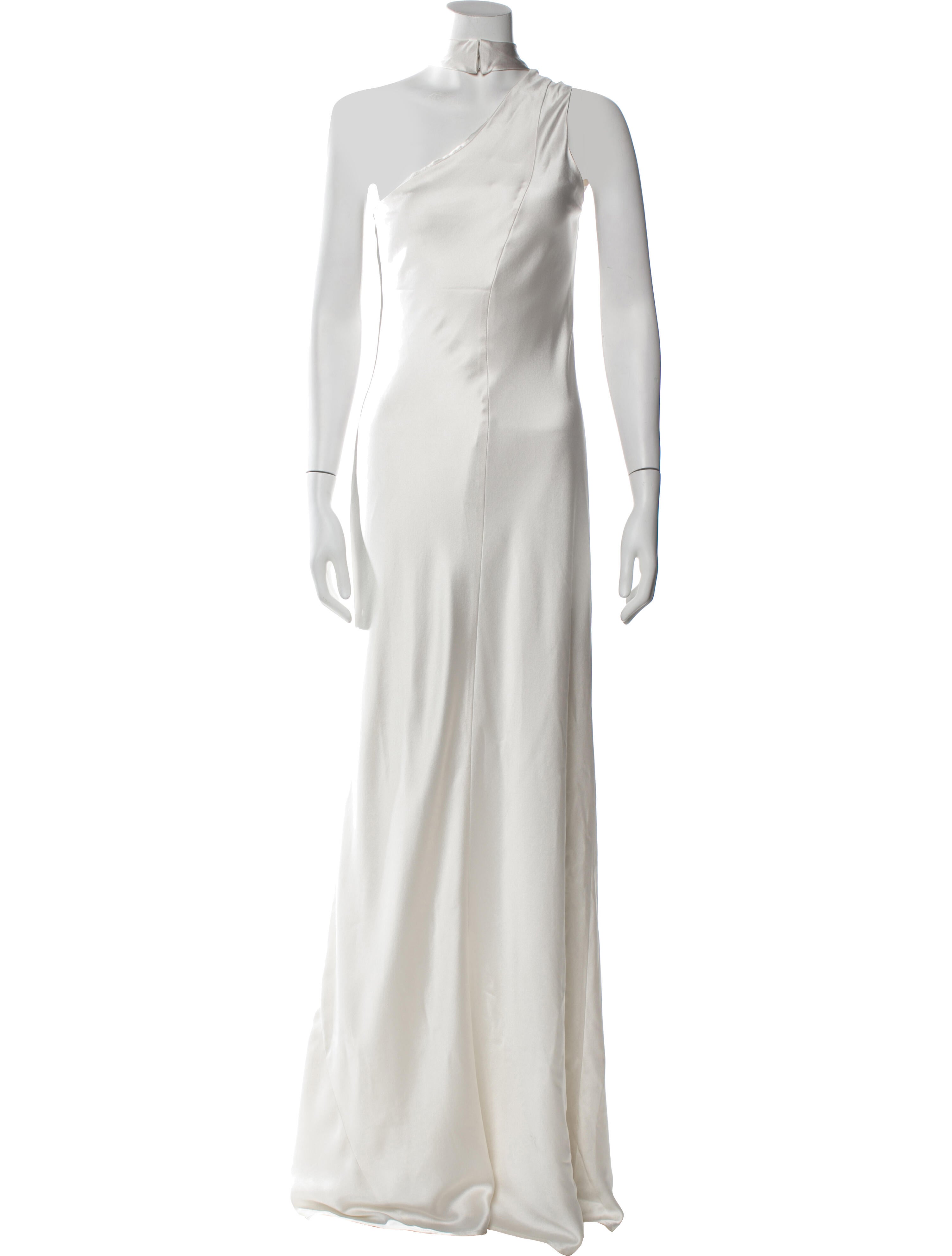 Galvan London Silk Long Dress