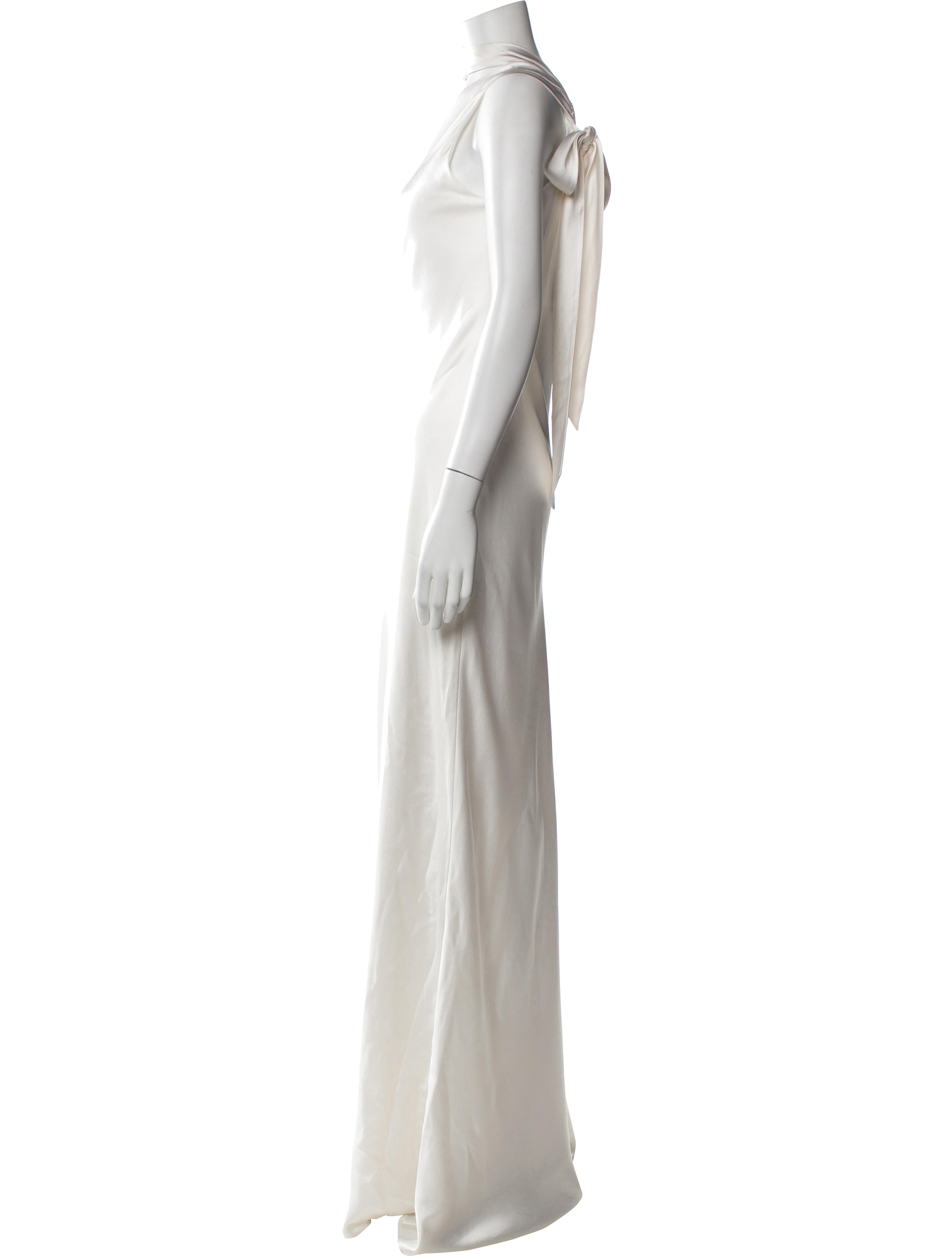 Galvan London Silk Long Dress