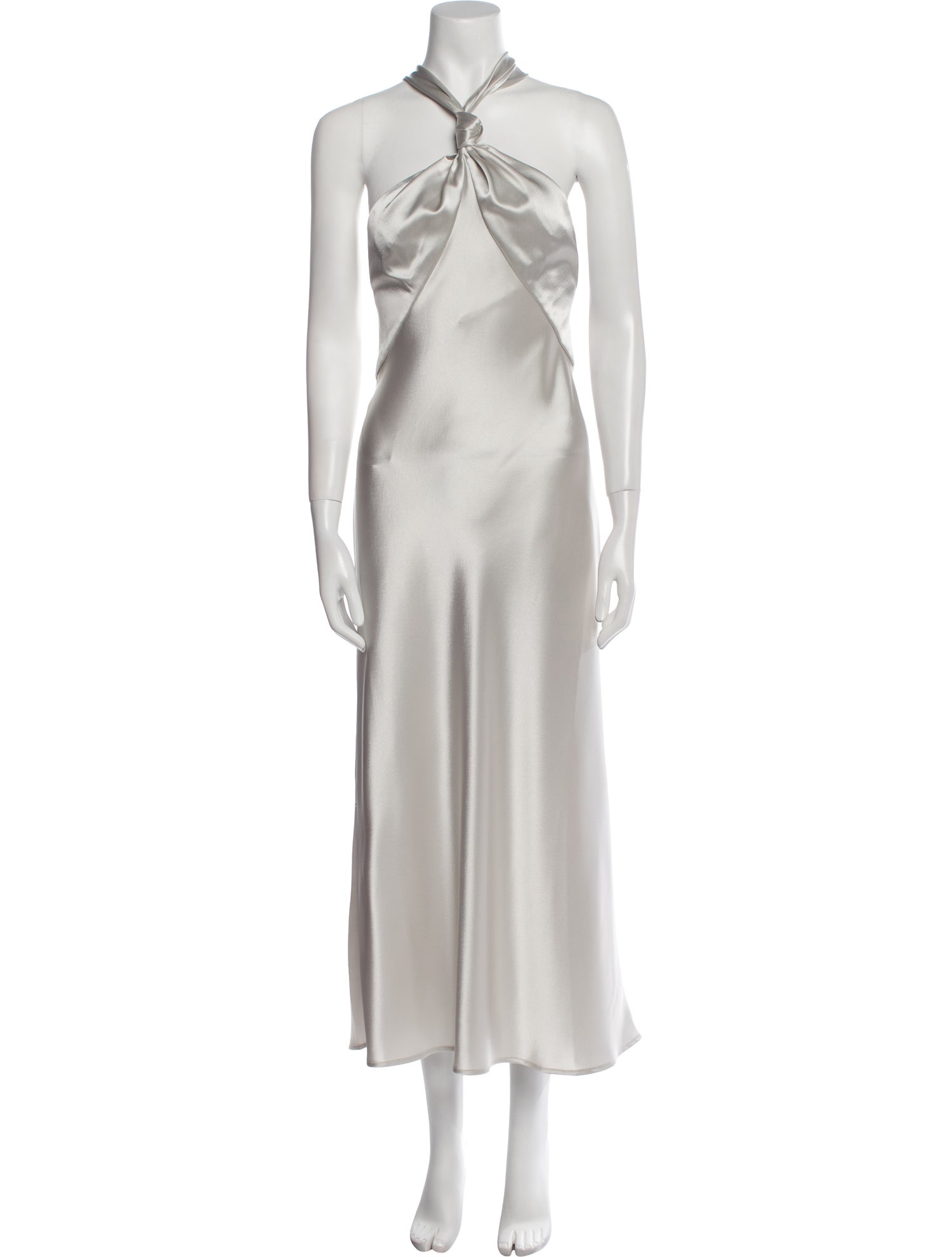 Galvan London Halterneck Long Dress