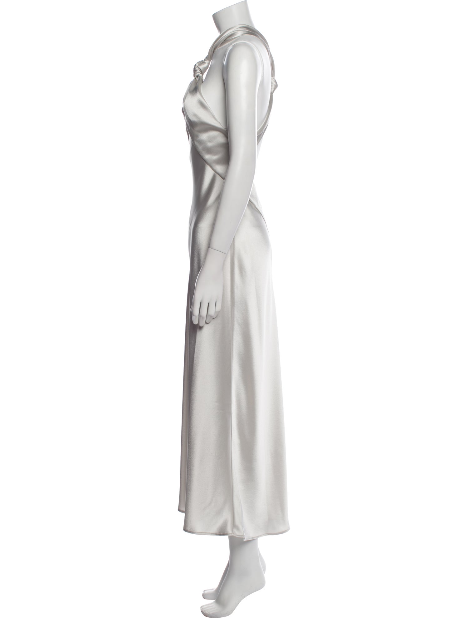 Galvan London Halterneck Long Dress