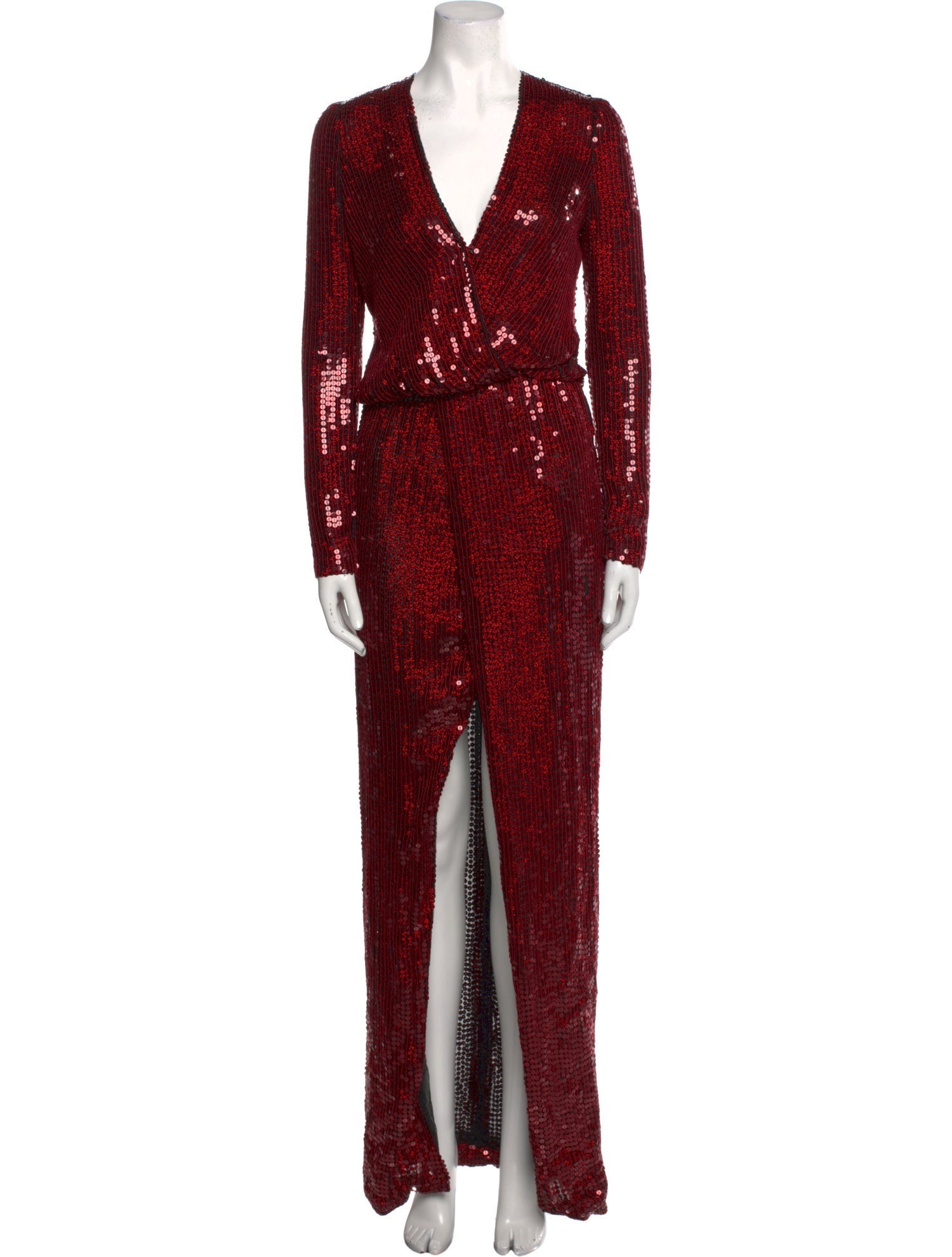 Galvan London Silk Long Dress