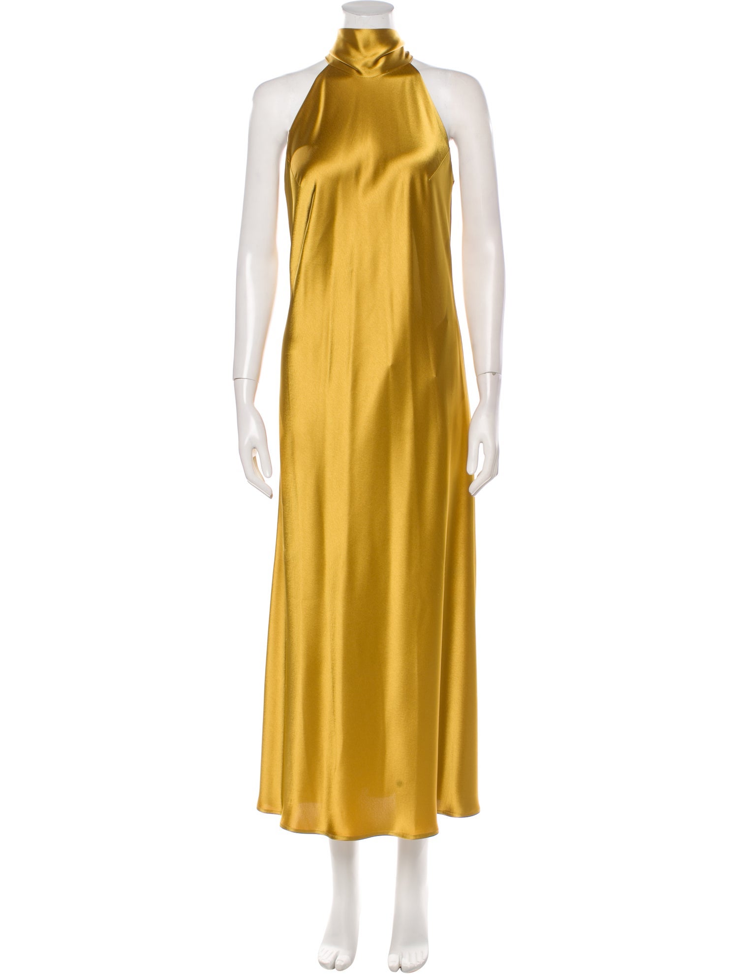 Galvan London Mock Neck Long Dress