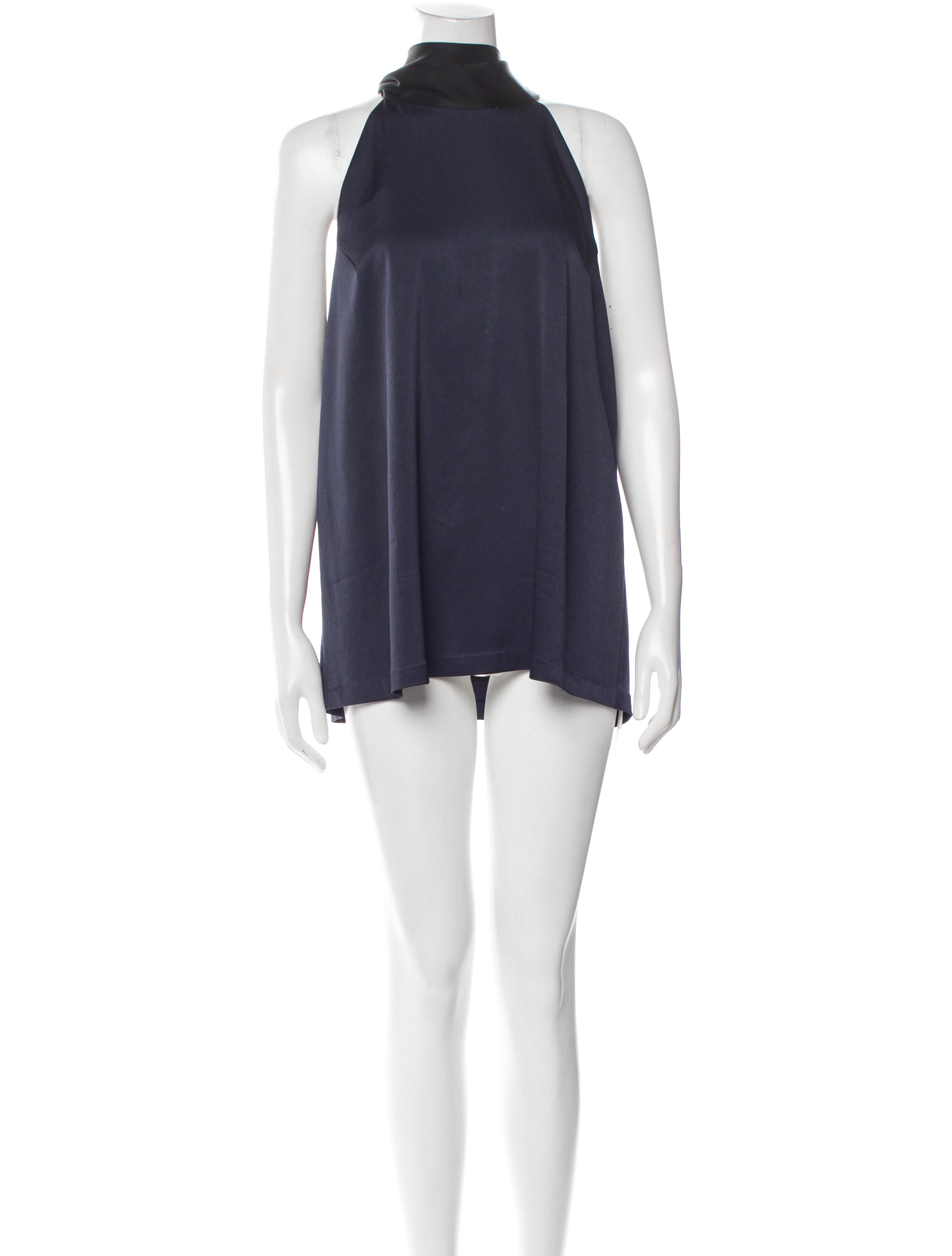 Galvan London Turtleneck Mini Dress