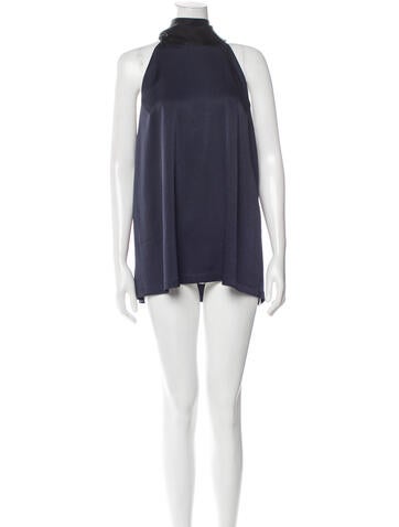 Galvan London Dresses Turtleneck Mini Dress XL