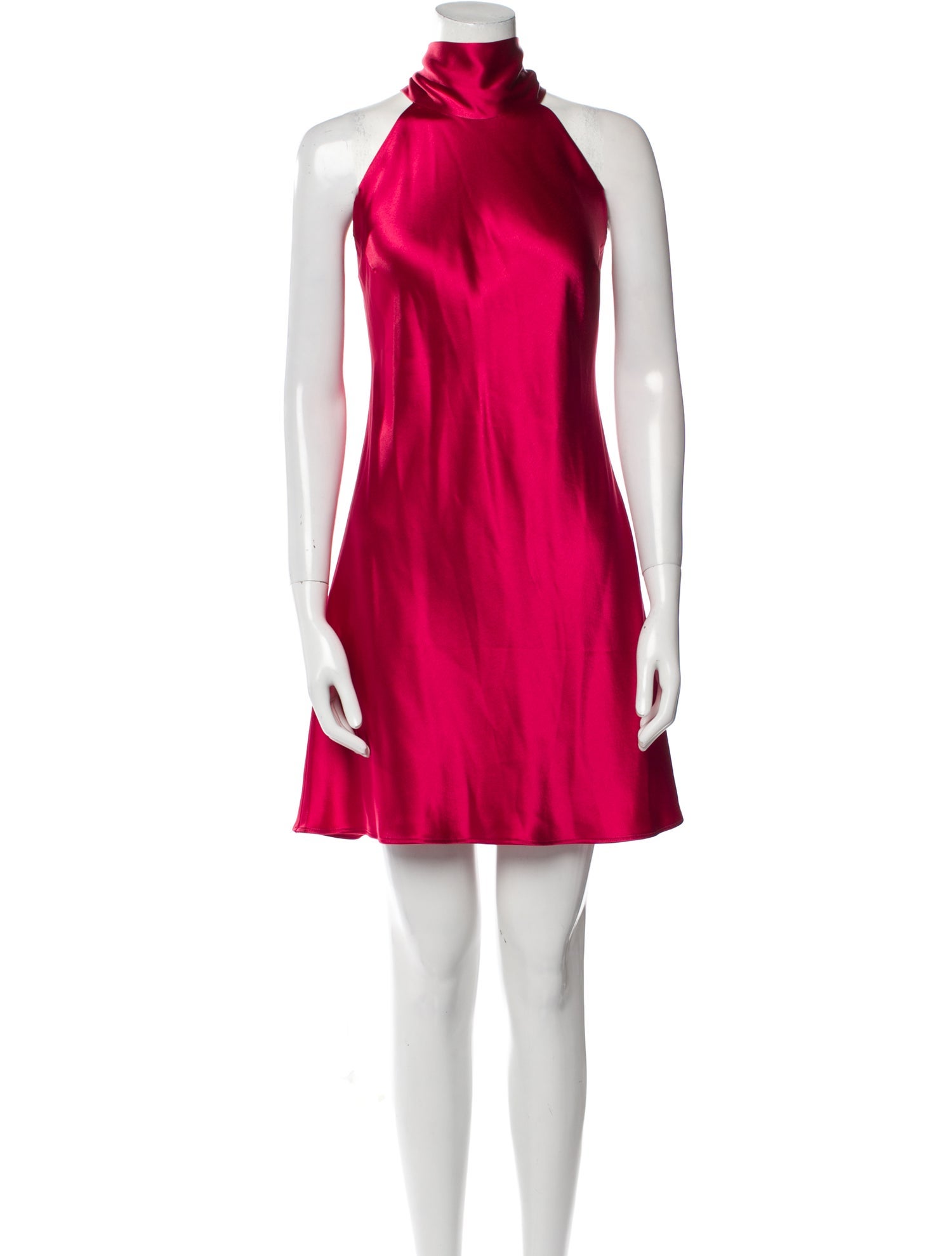Galvan London Satin Mini Dress