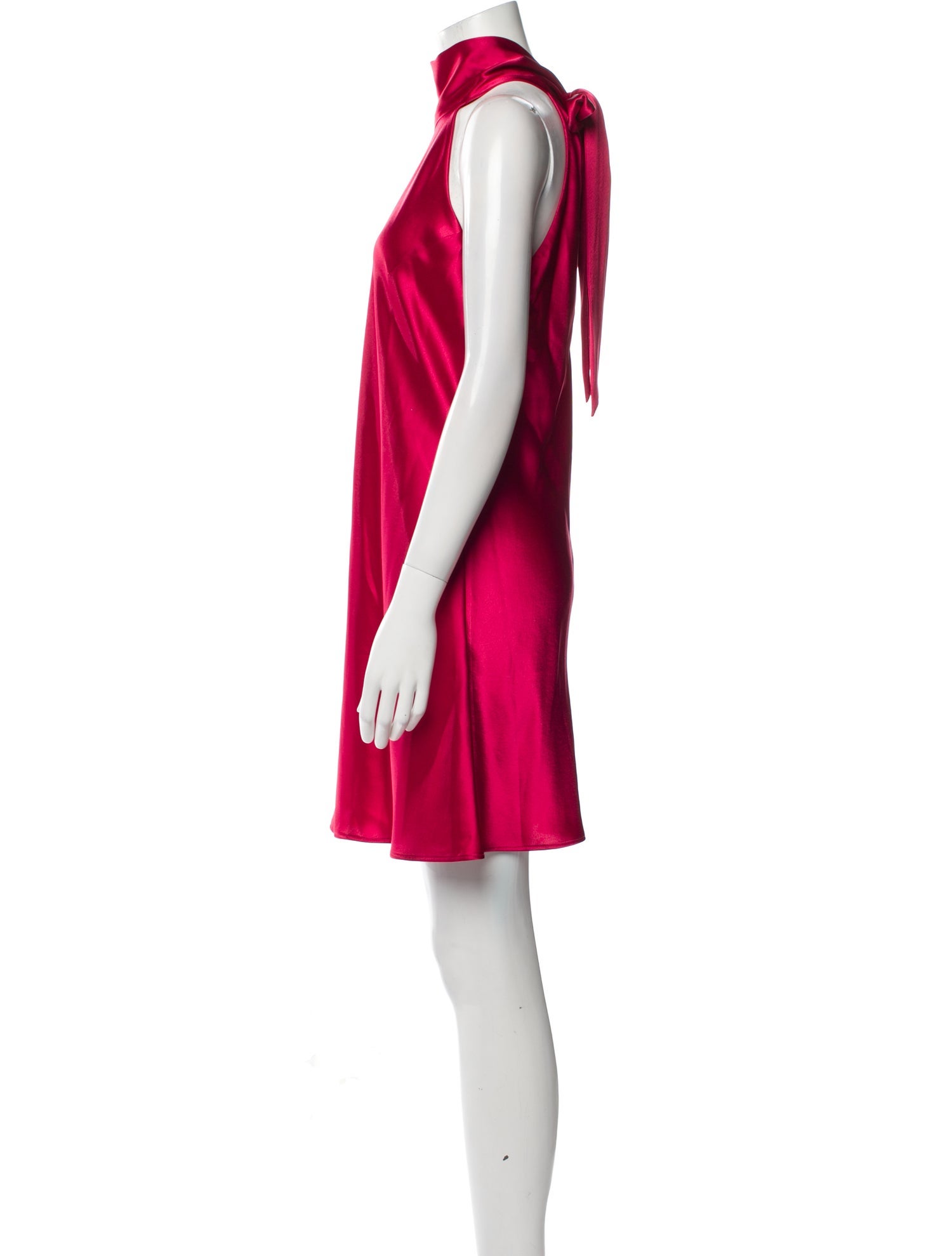 Galvan London Satin Mini Dress