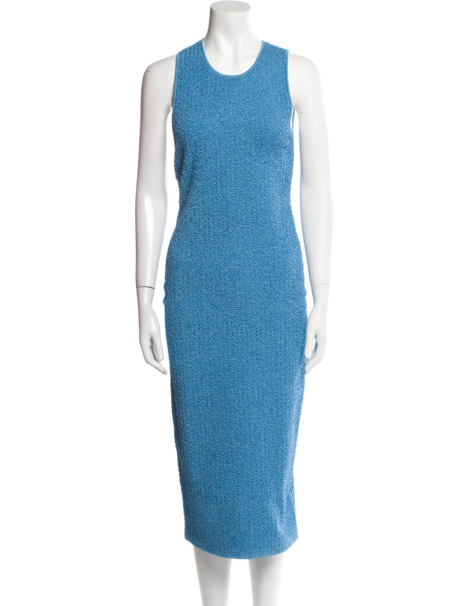 Galvan London Crew Neck Midi Length Dress w/ Tags