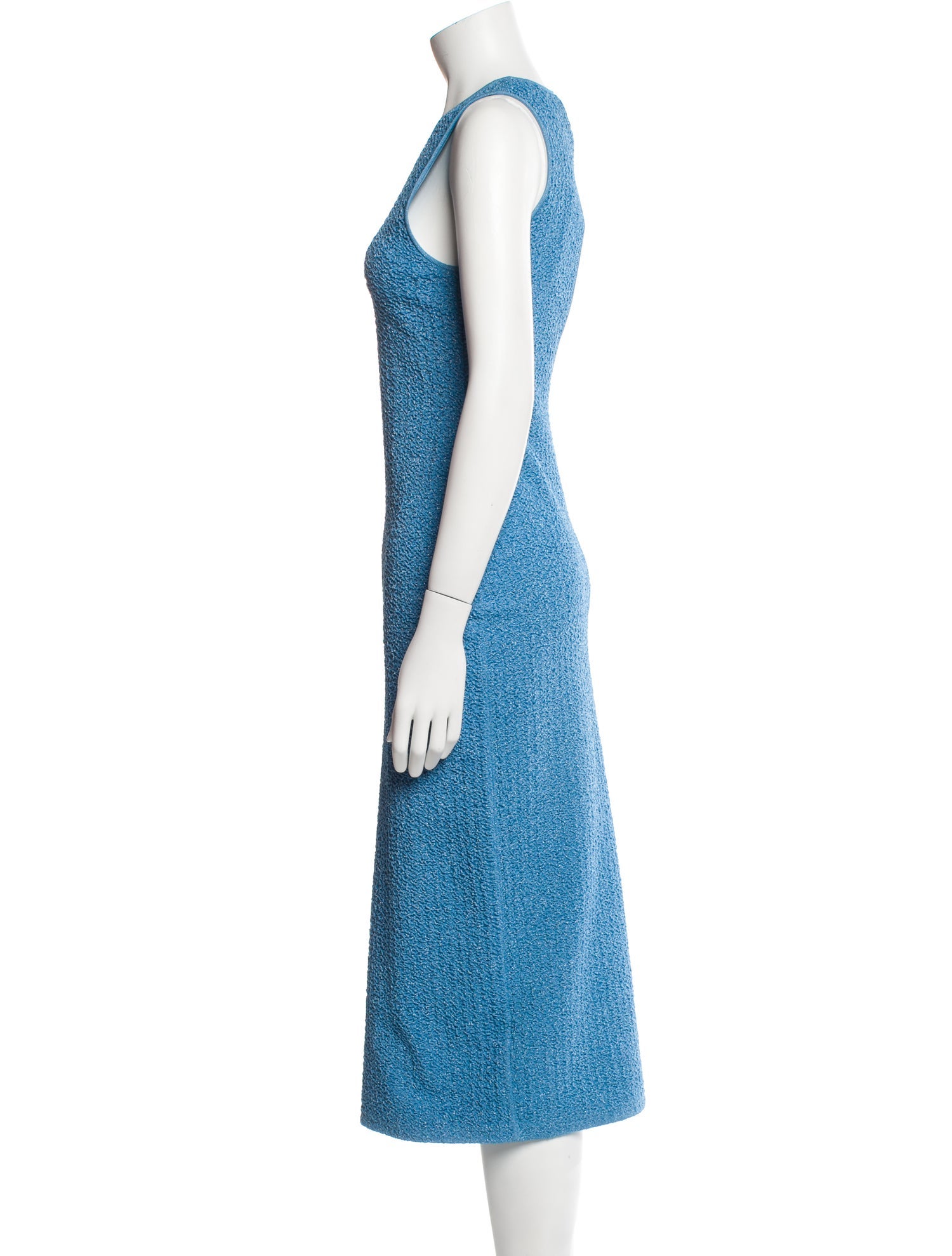 Galvan London Crew Neck Midi Length Dress w/ Tags