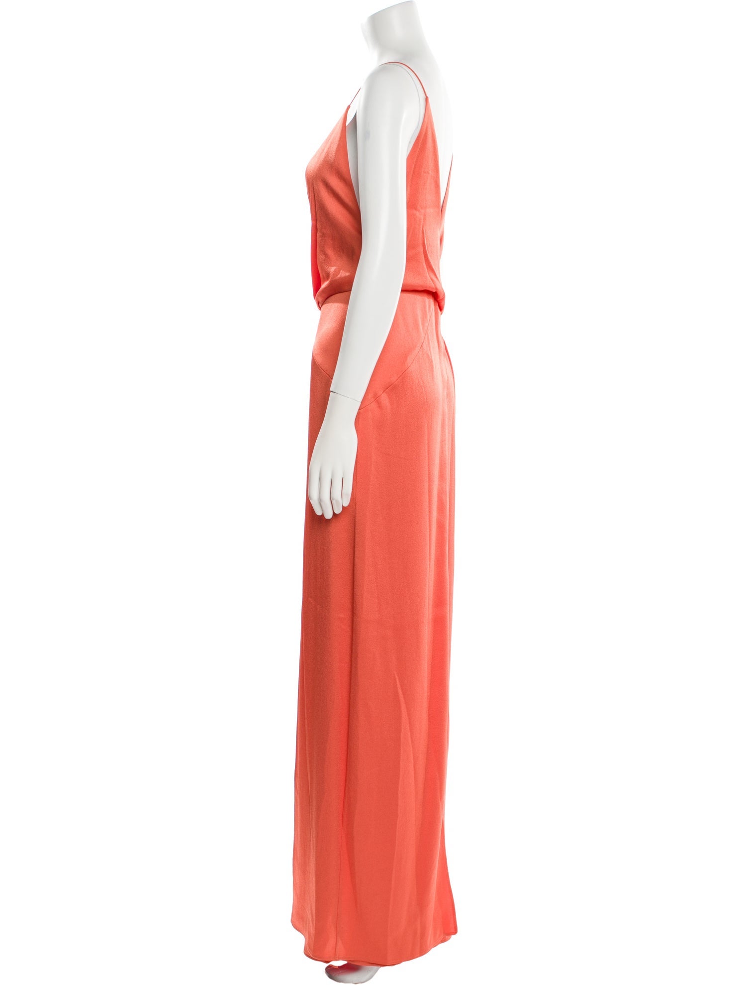 Galvan London Cowl Neck Long Dress