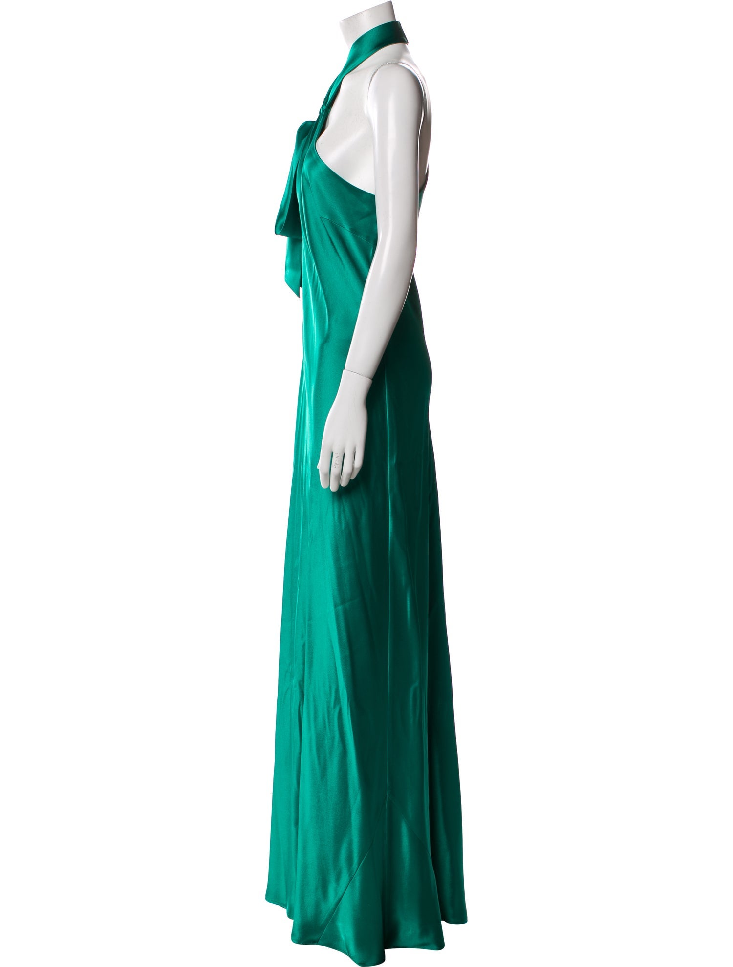 Galvan London One-Shoulder Long Dress