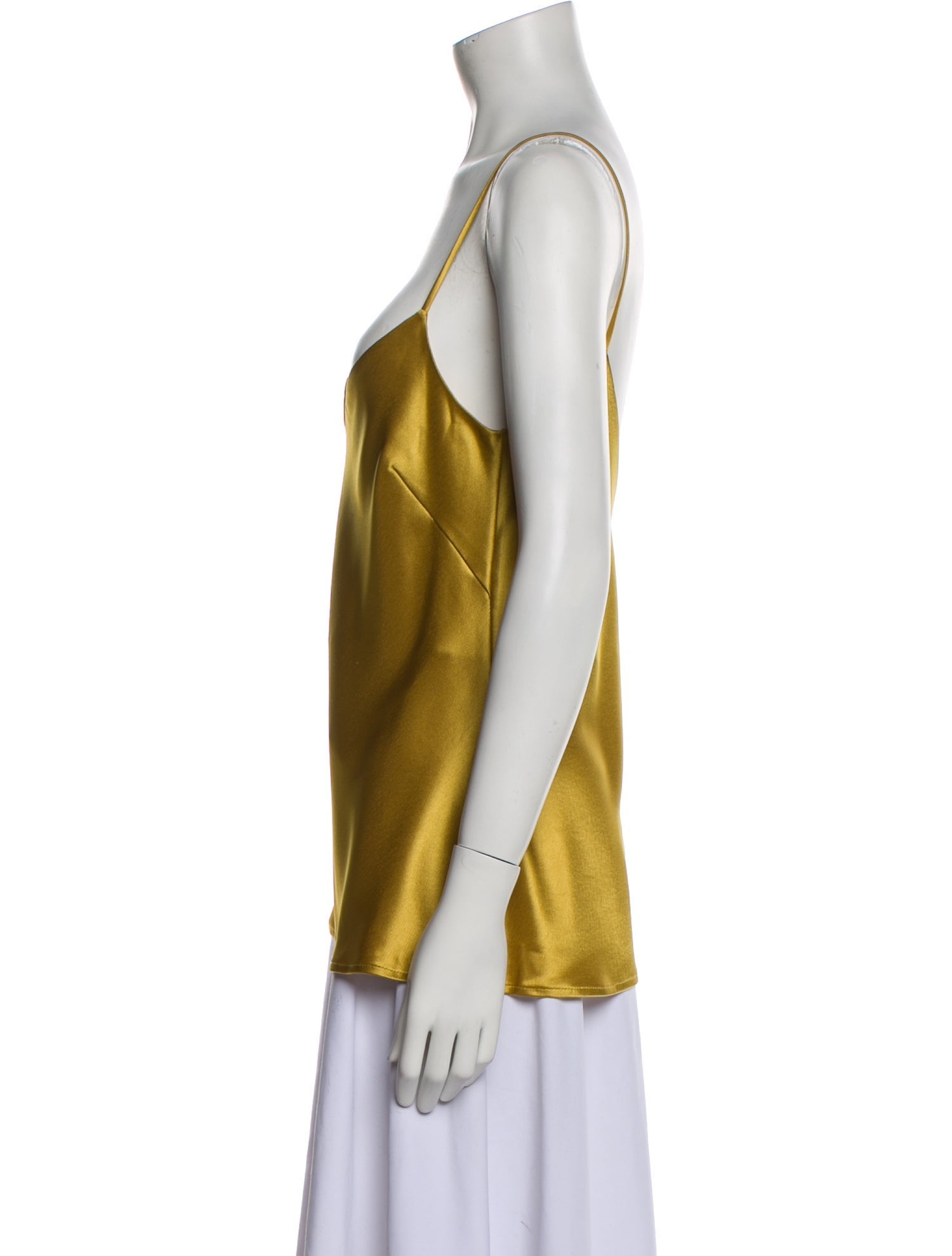 Galvan London V-Neck Sleeveless Top
