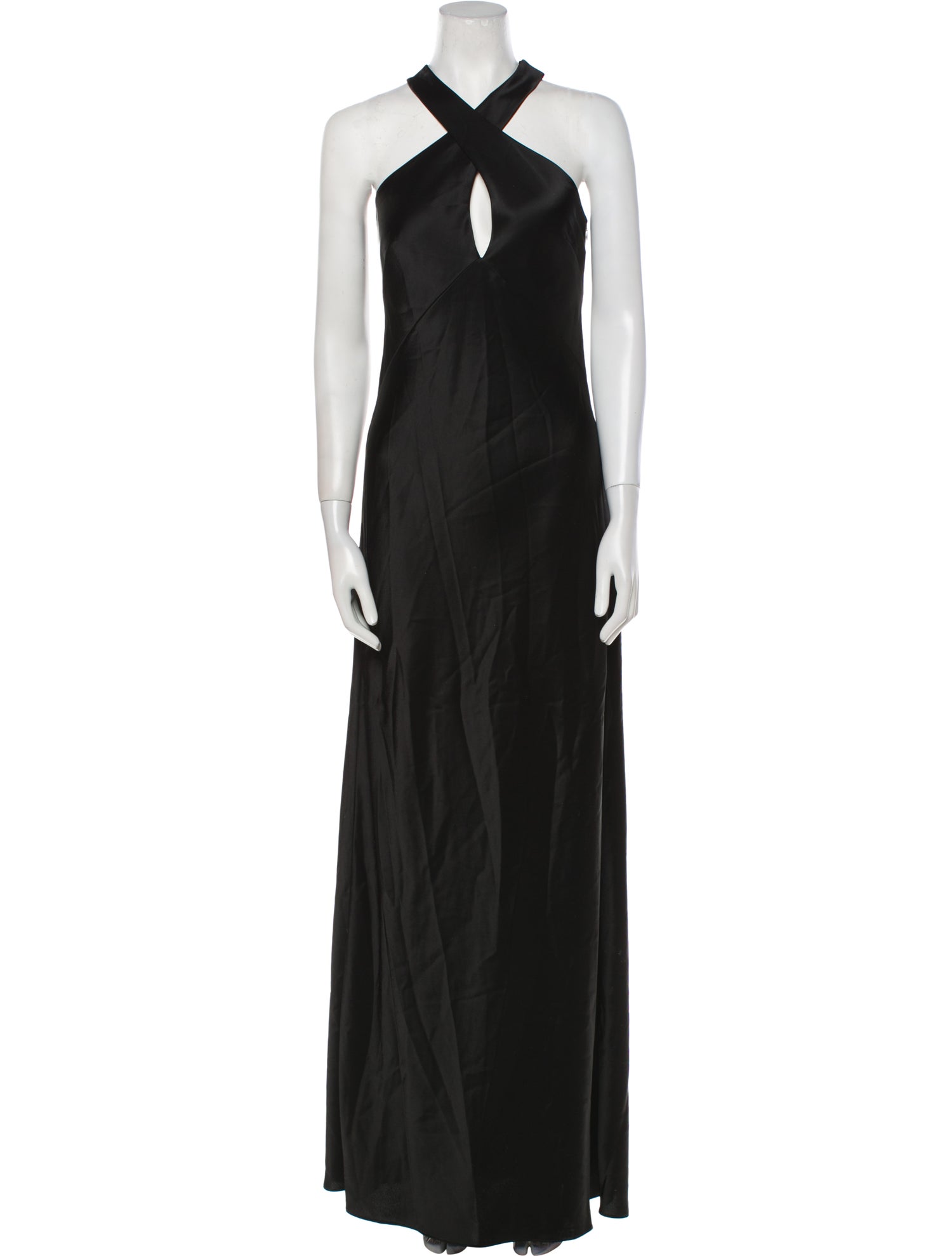 Galvan London Halterneck Long Dress w/ Tags