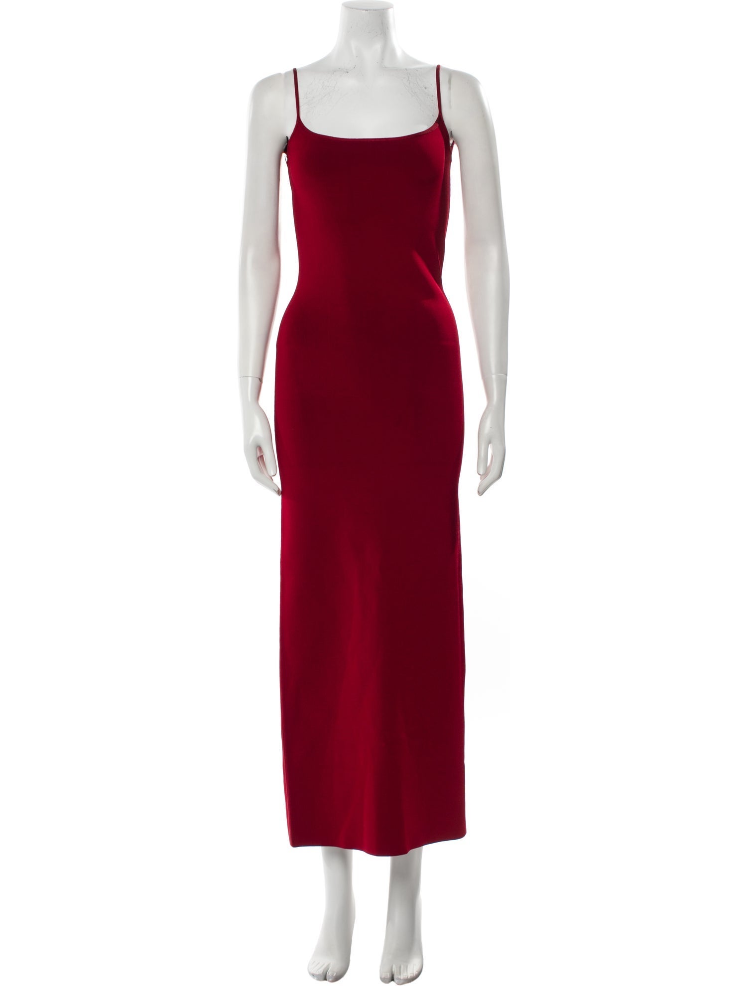 Galvan London Square Neckline Long Dress