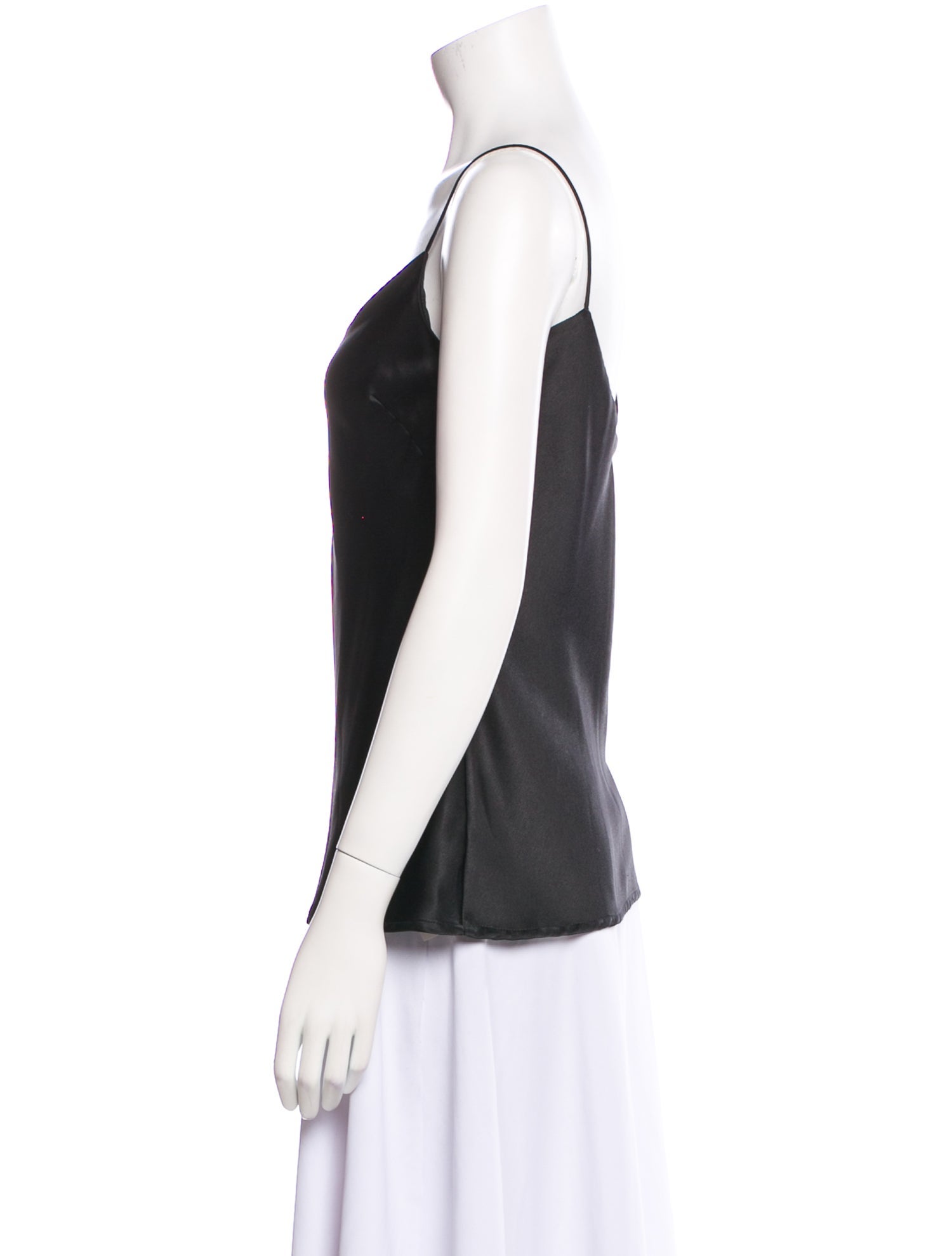 Galvan London V-Neck Sleeveless Top