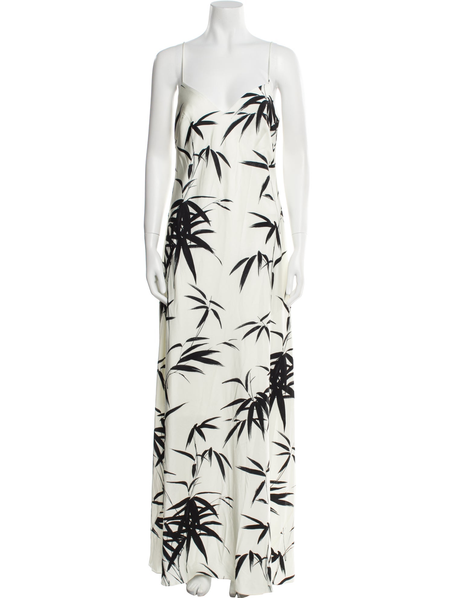 Galvan London Floral Print Long Dress w/ Tags