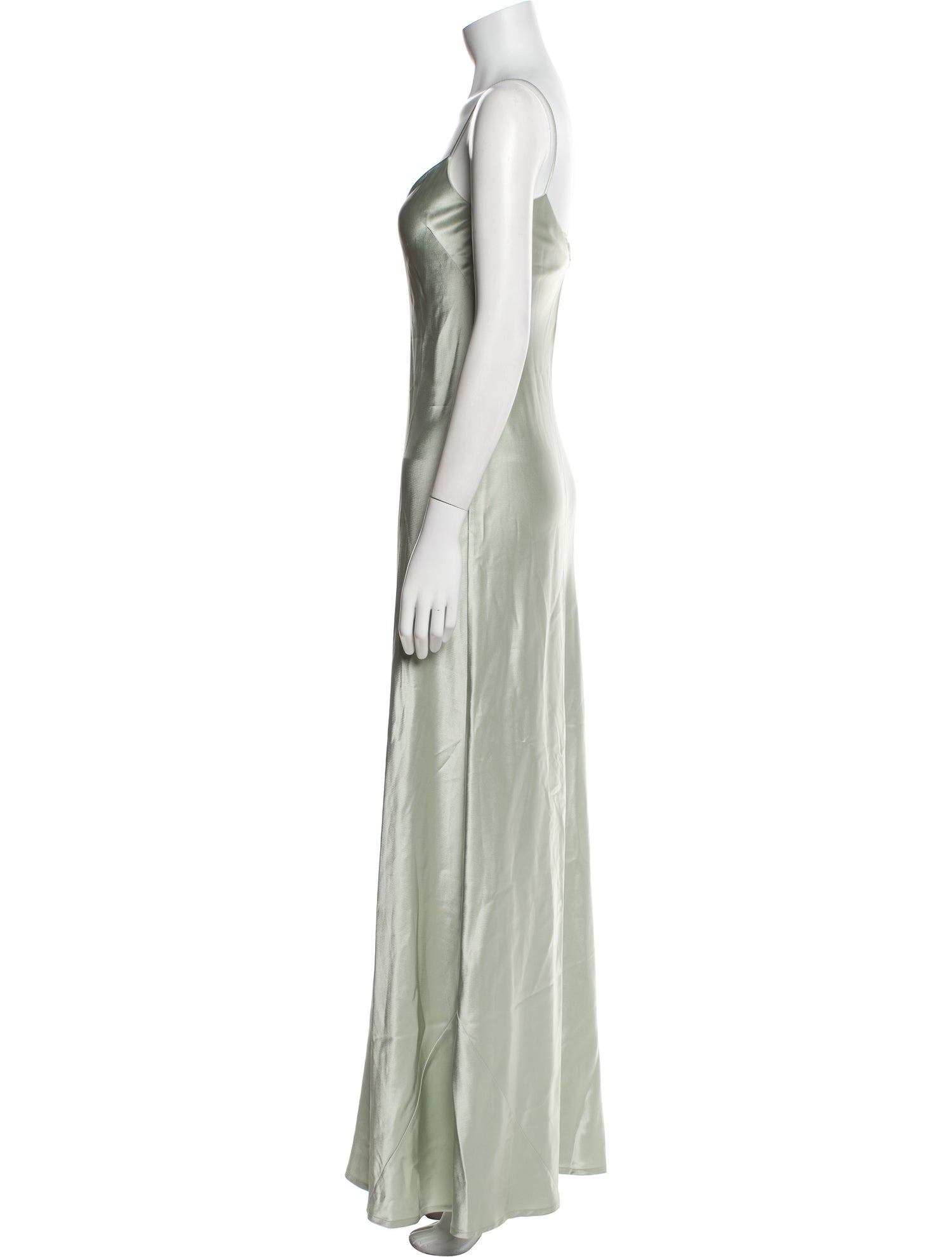 Galvan London Cowl Neck Long Dress