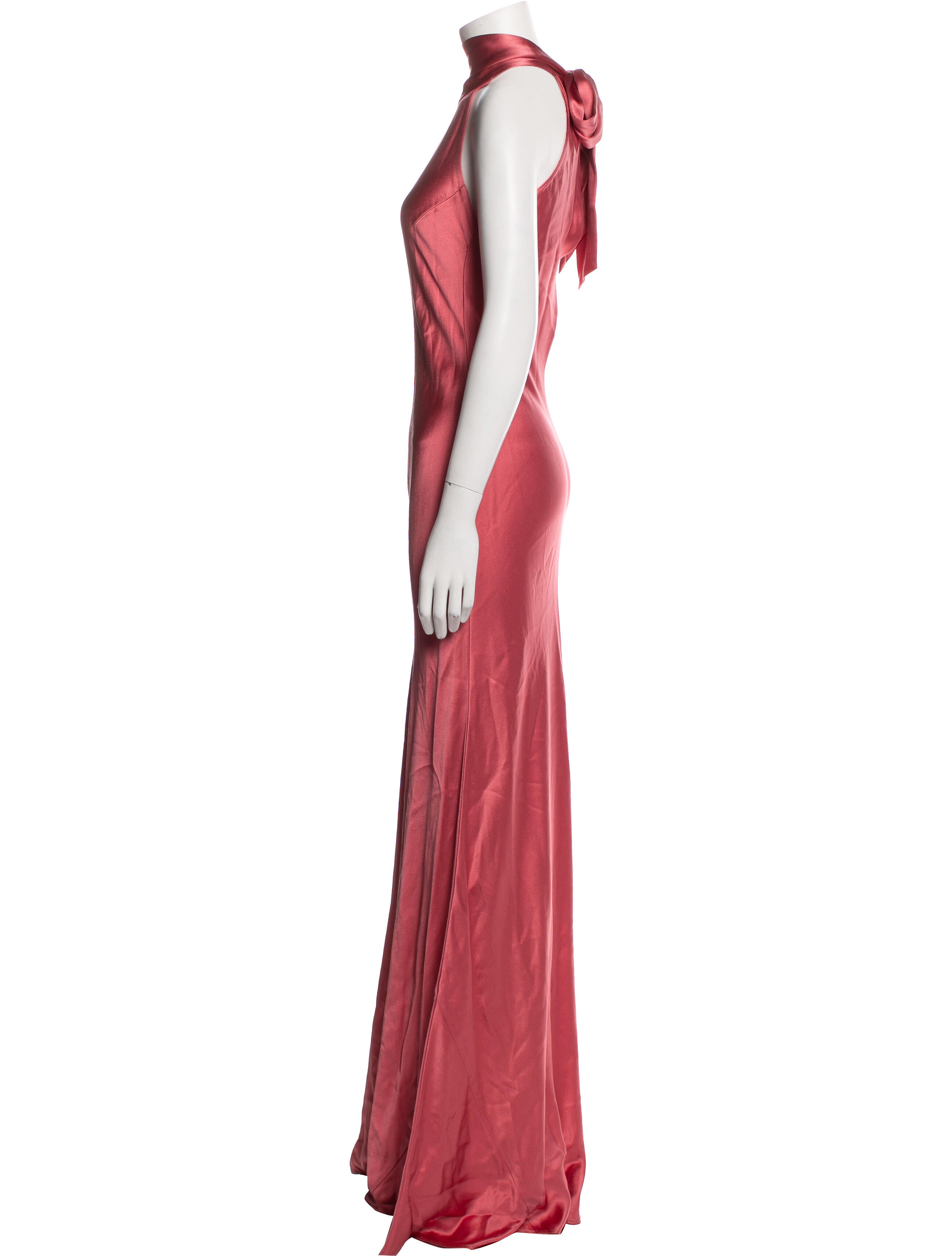 Galvan London Silk Long Dress