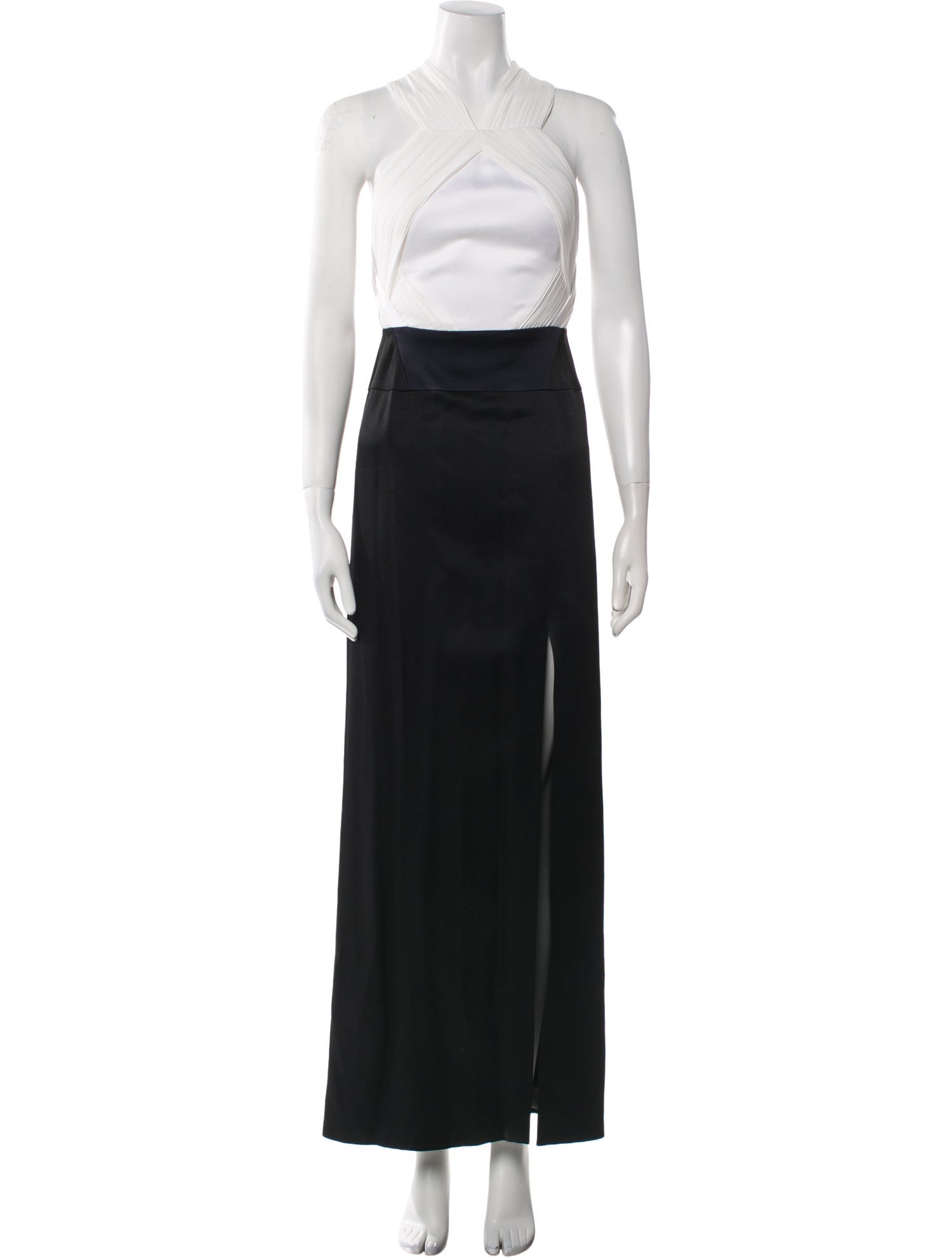 Galvan London Halterneck Long Dress