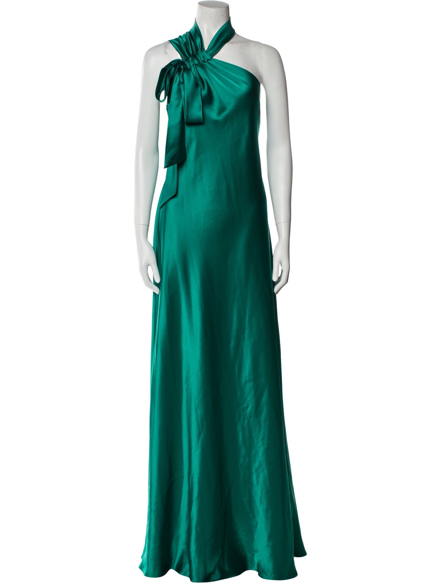 Galvan London Halterneck Long Dress