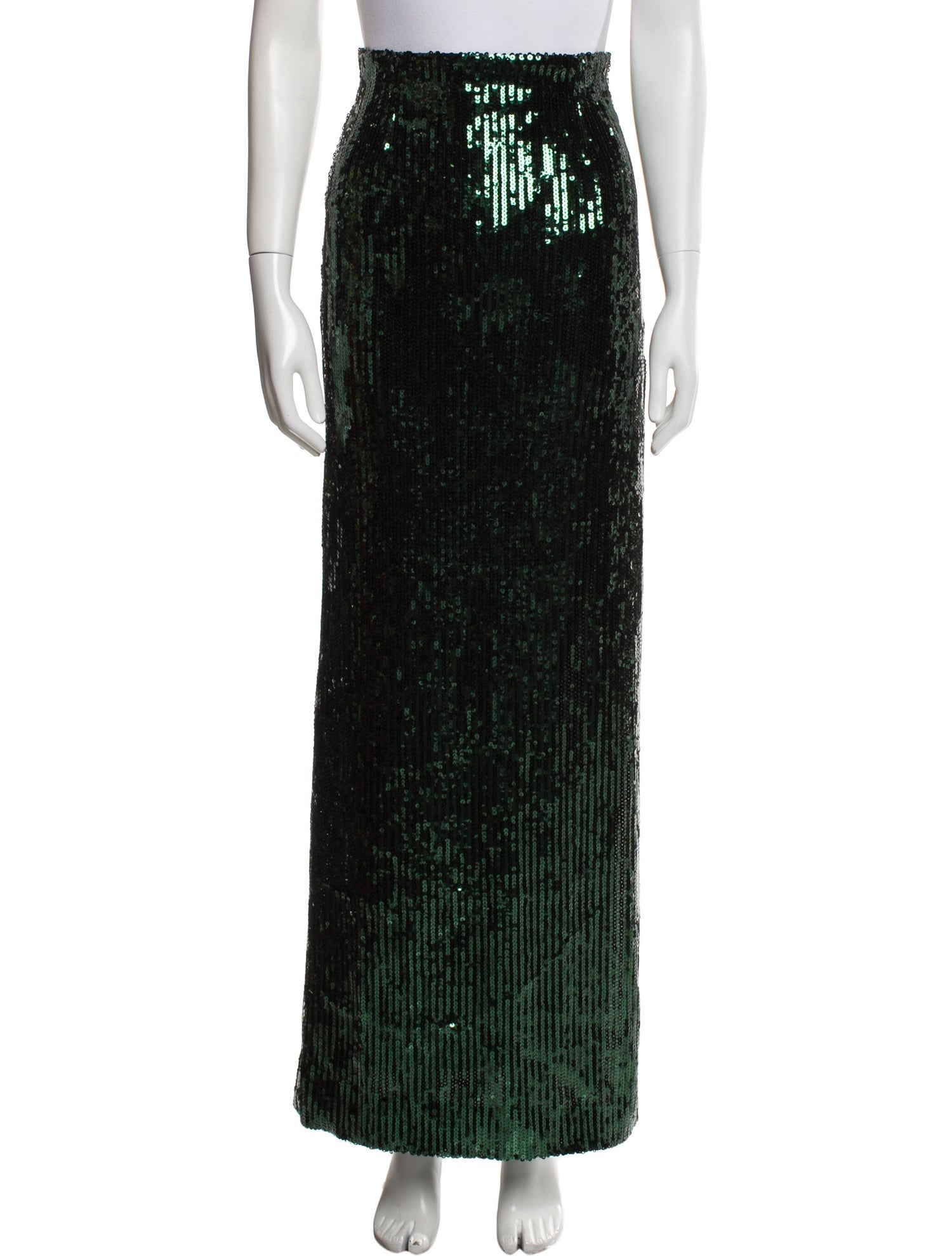 Galvan London Sequin Embellishments Long Skirt