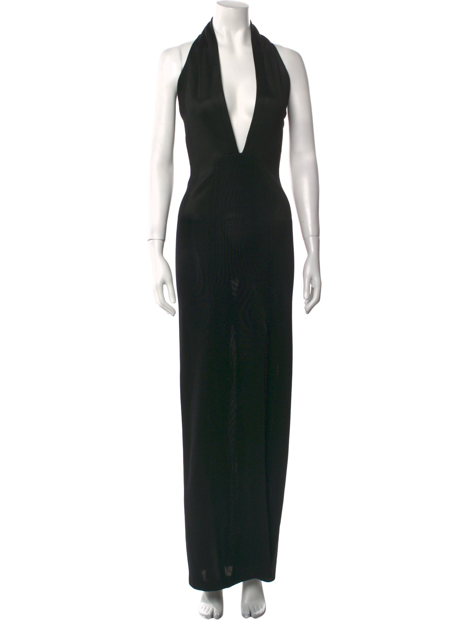 Galvan London Halterneck Long Dress