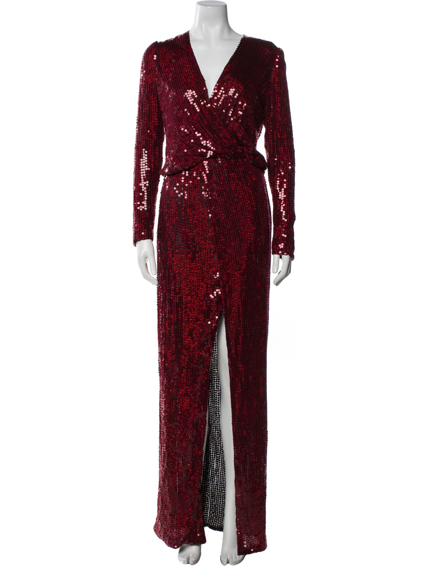 Galvan London Silk Long Dress