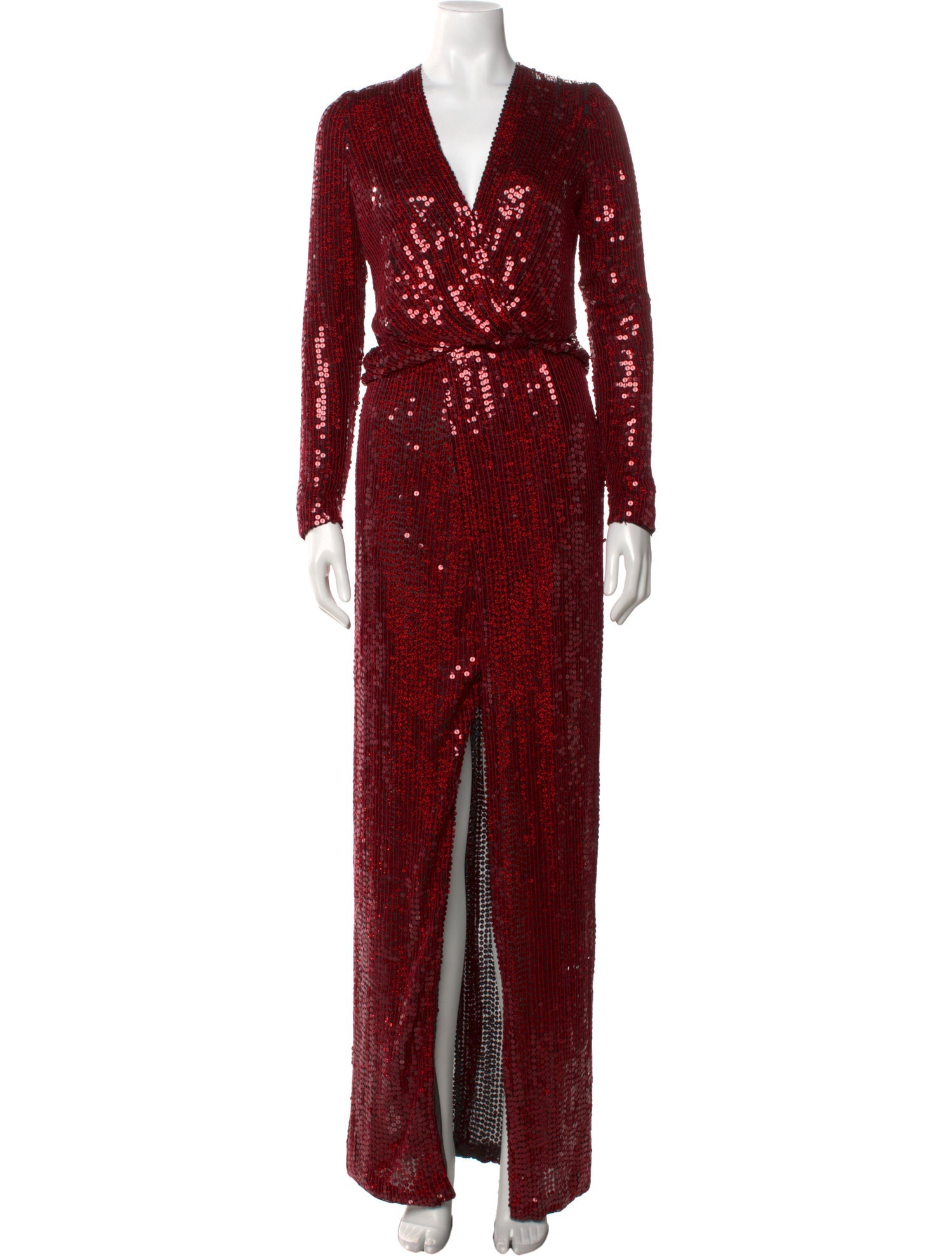 Galvan London Silk Long Dress