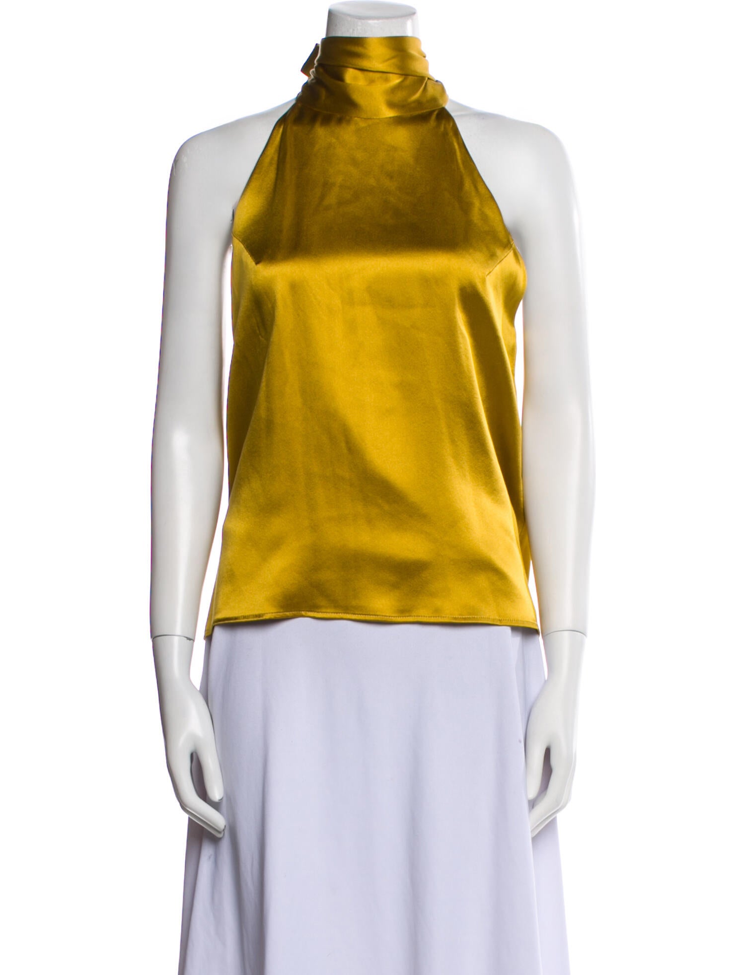 Galvan London Silk Halterneck Blouse