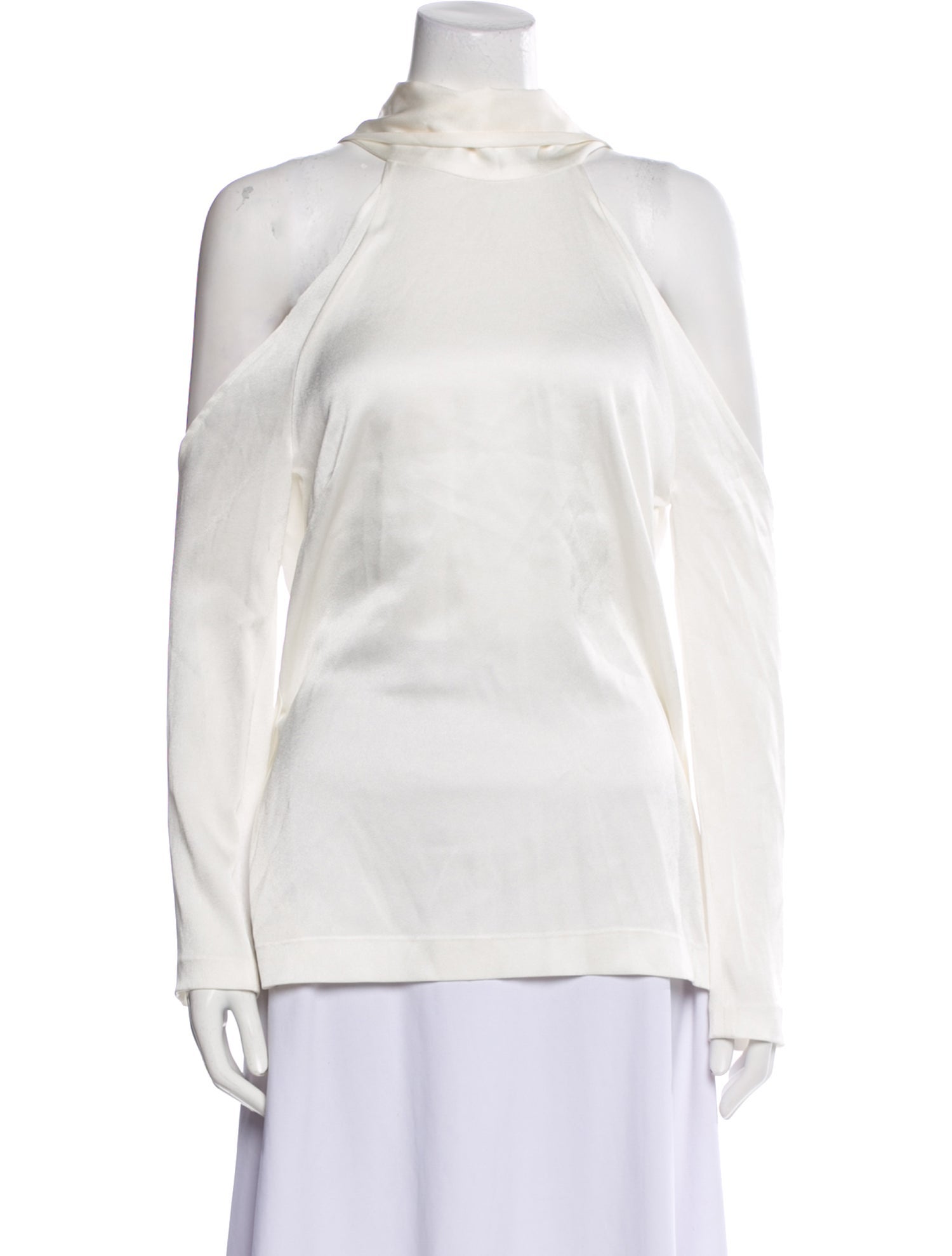 Galvan London Mock Neck Sleeveless Sweatshirt