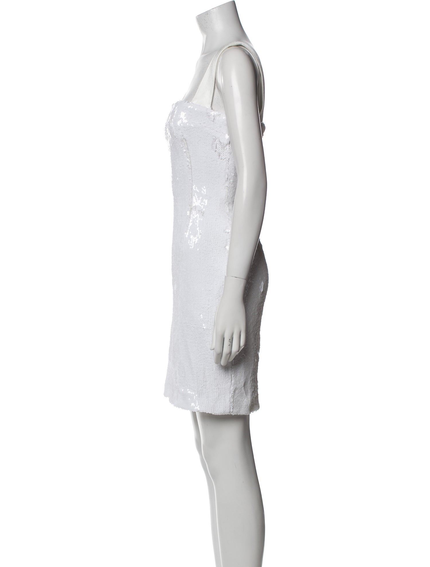 Galvan London Square Neckline Mini Dress w/ Tags