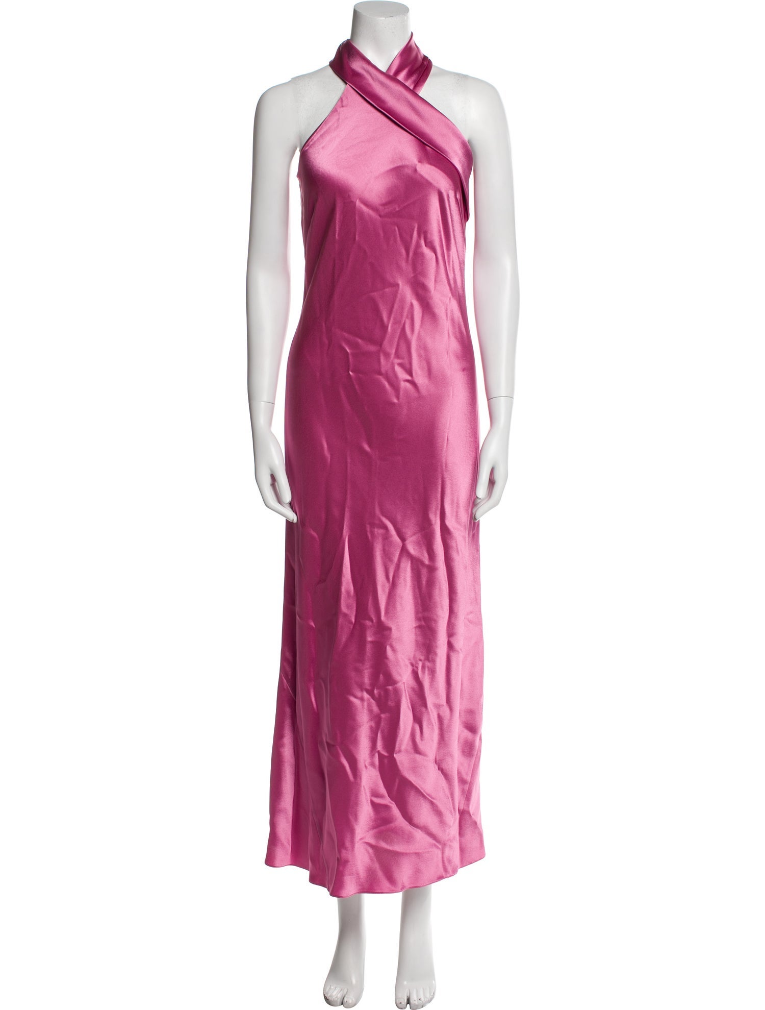 Galvan London Silk Long Dress