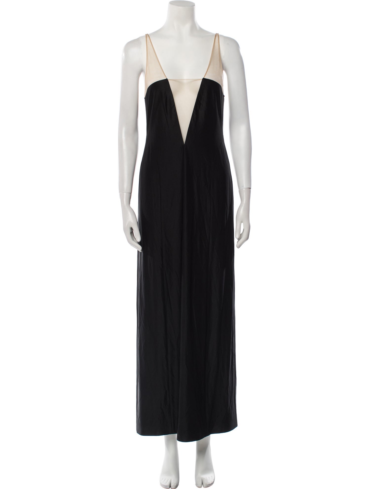 Galvan London V-Neck Long Dress w/ Tags