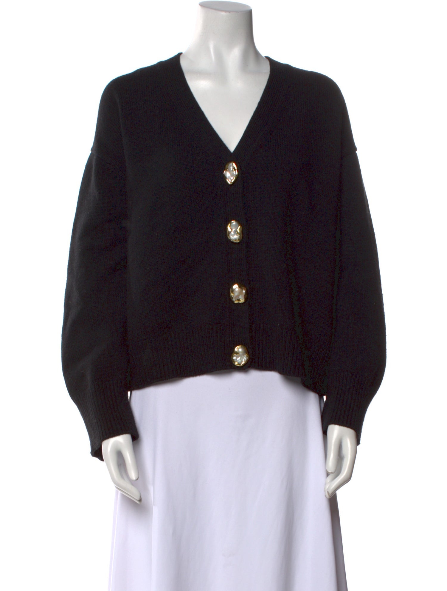 Galvan London Merino Wool V-Neck Sweater