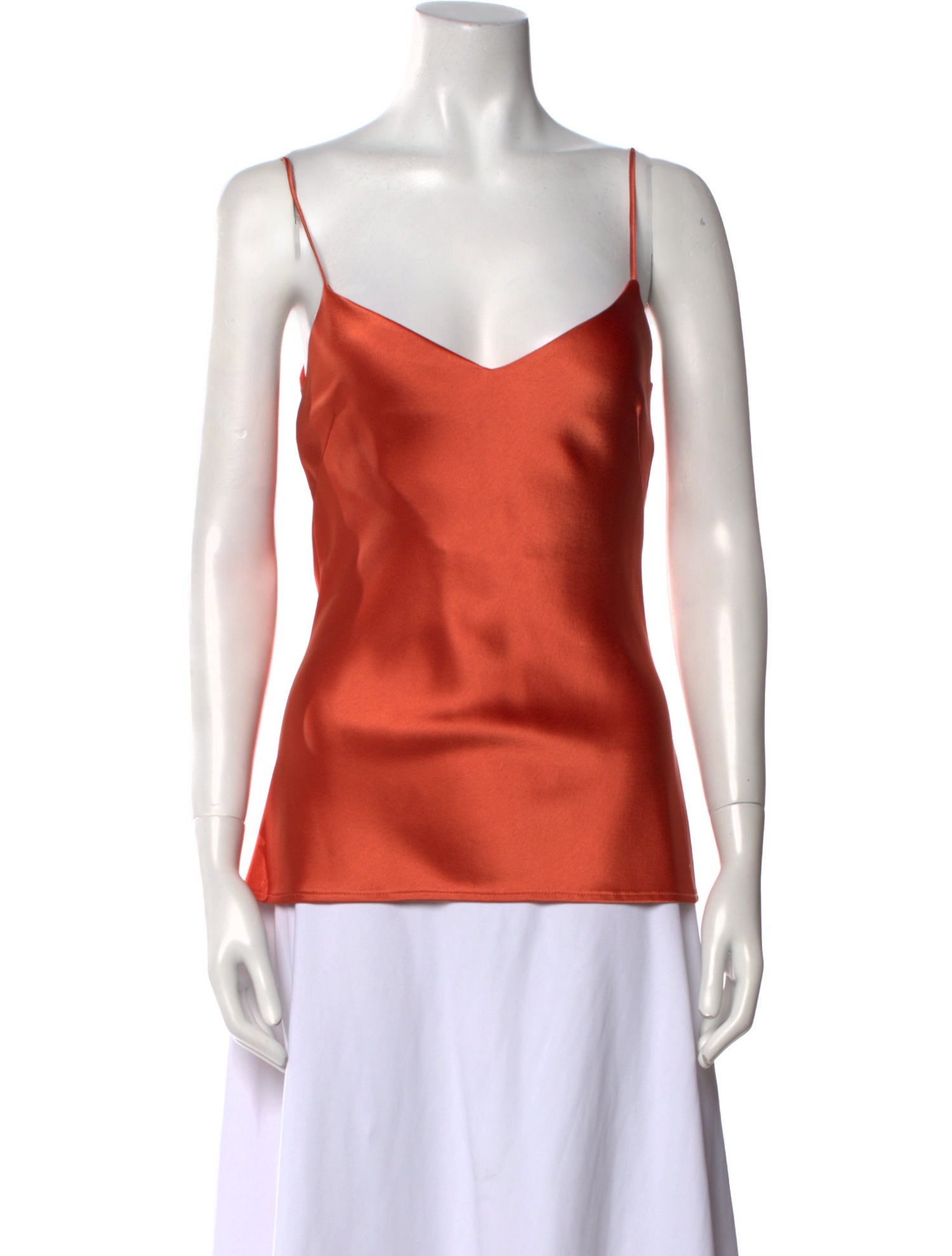 Galvan London V-Neck Sleeveless Top