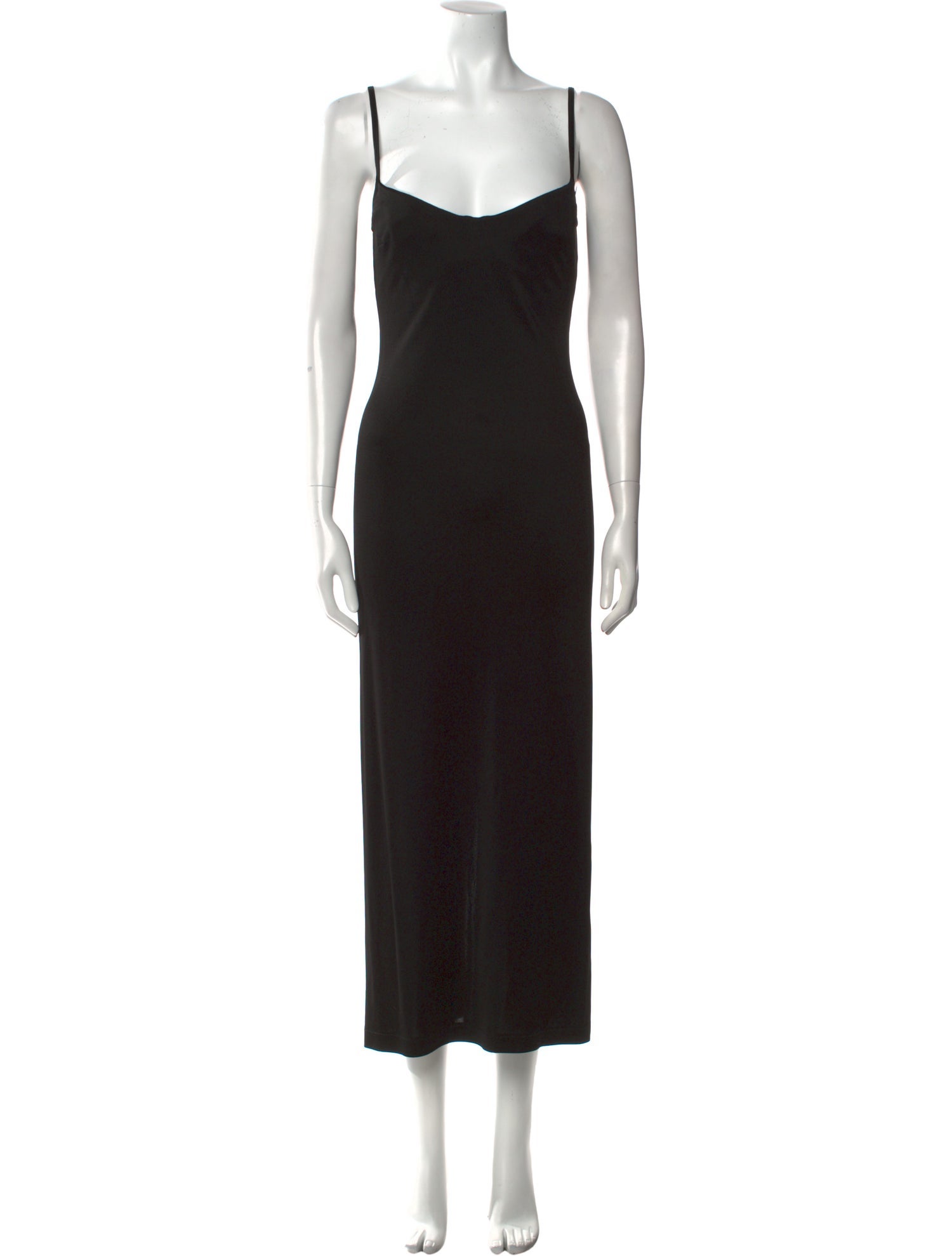 Galvan London Square Neckline Long Dress