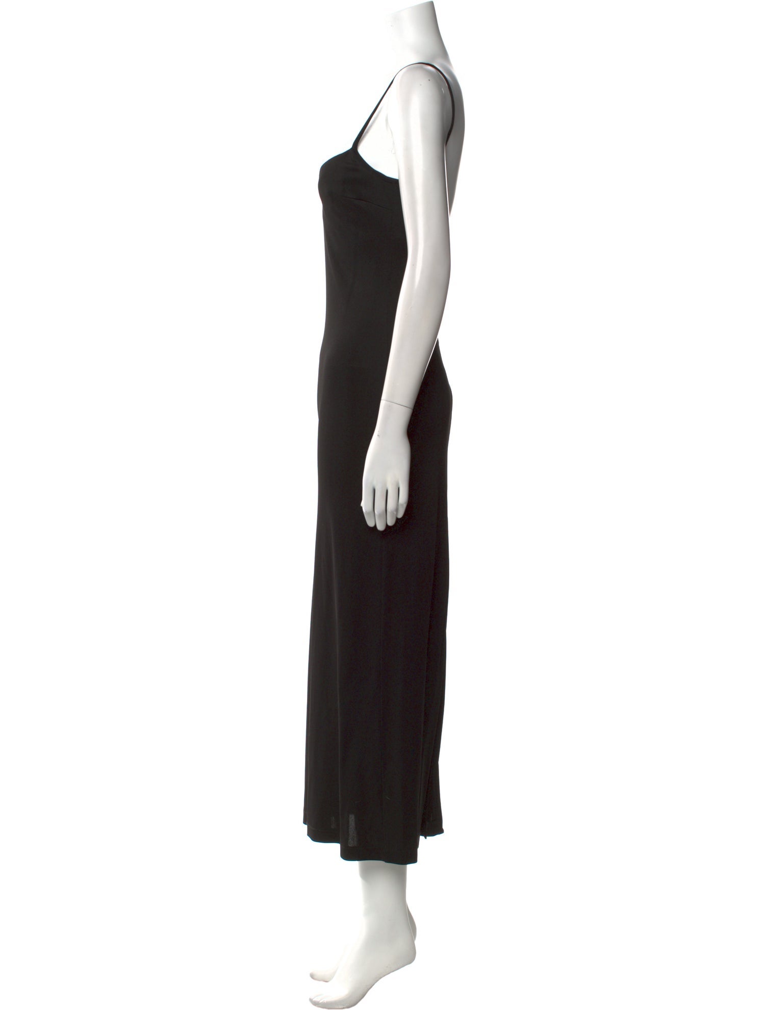 Galvan London Square Neckline Long Dress