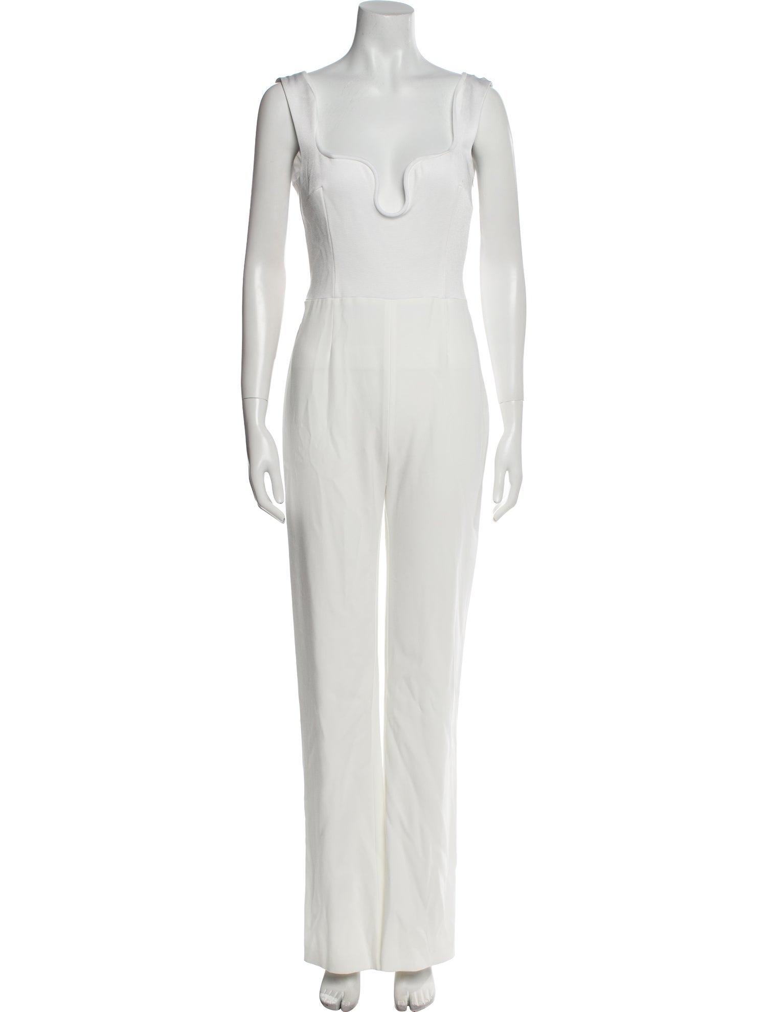 Galvan London Square Neckline Jumpsuit
