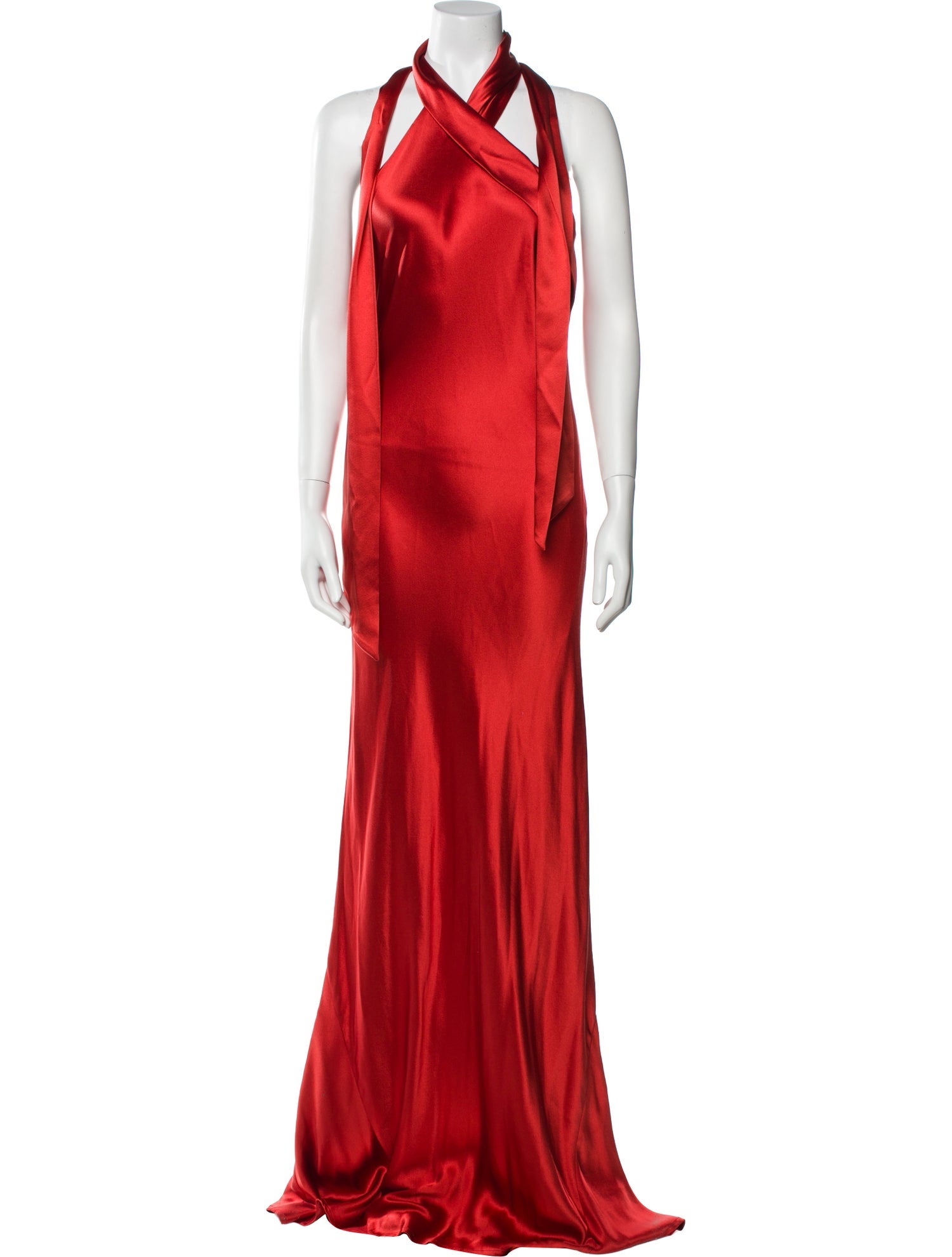 Galvan London Silk Long Dress