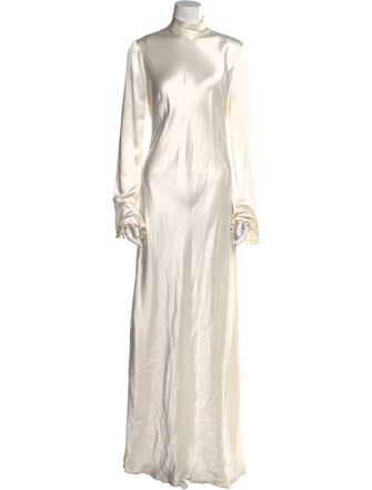 Galvan London Silk Long Dress
